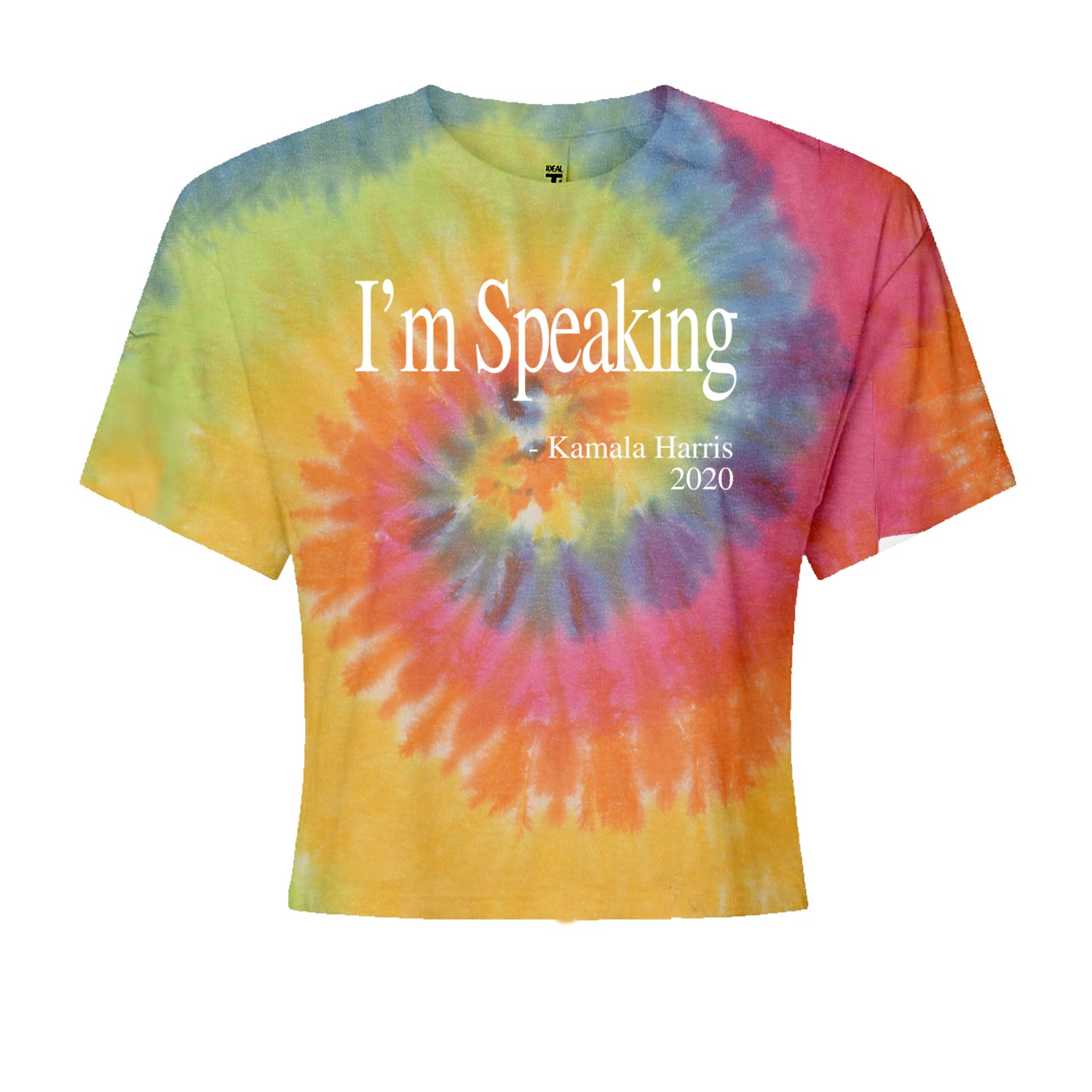 I'm Speaking - Kamala Harris Quote Cropped T-Shirt Eternity