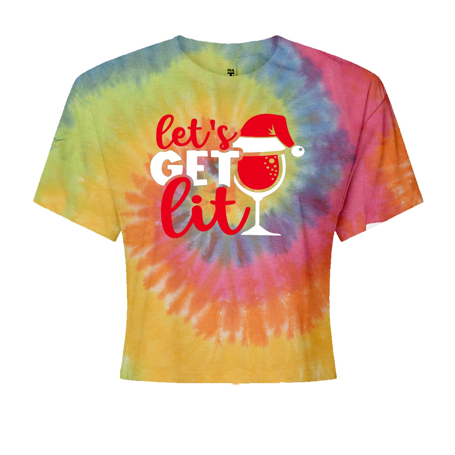 Let’s Get Lit Cropped T-Shirt Eternity