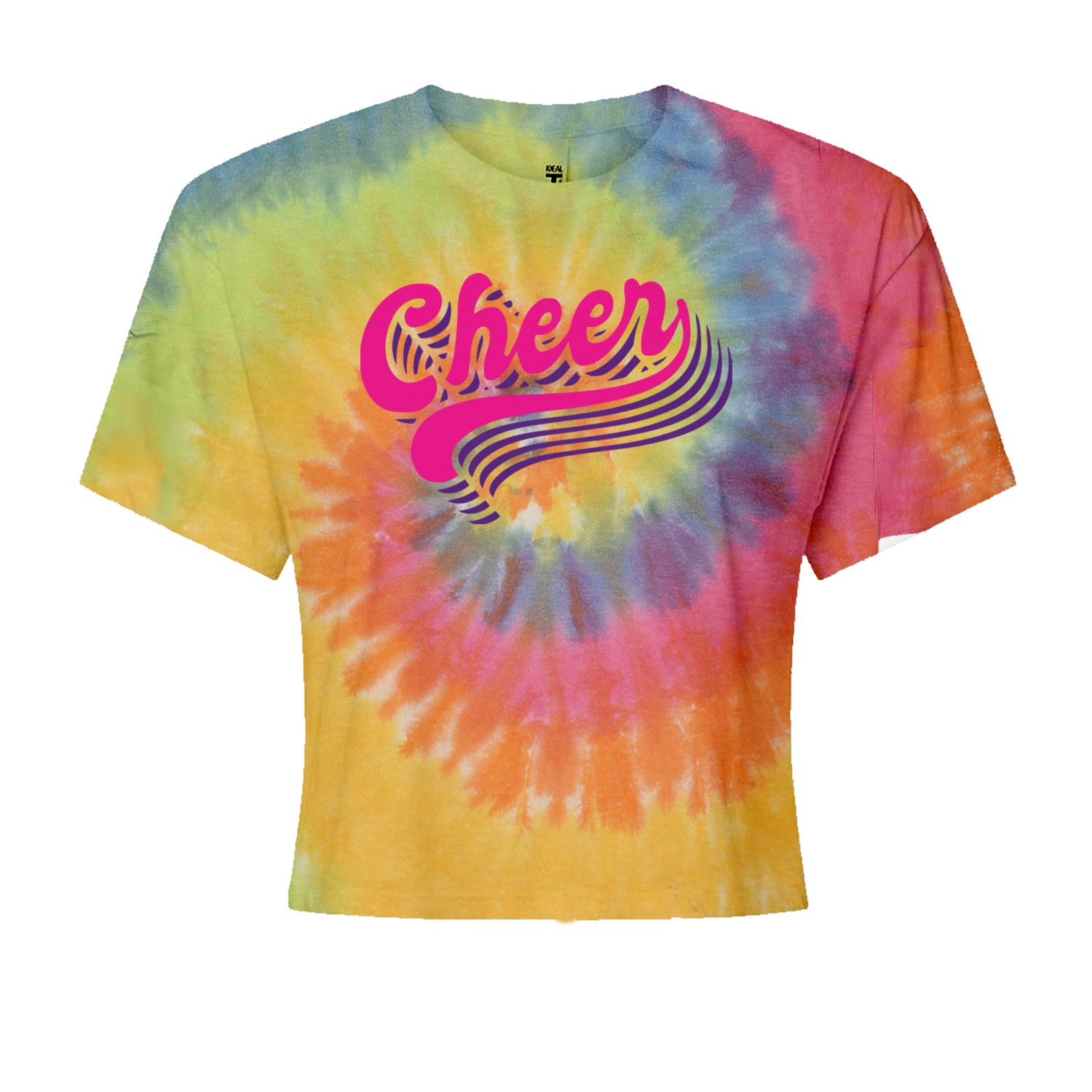 Cheer Pride Cropped T-Shirt Eternity