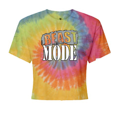Beast Mode Training Gym Workout Cropped T-Shirt Eternity