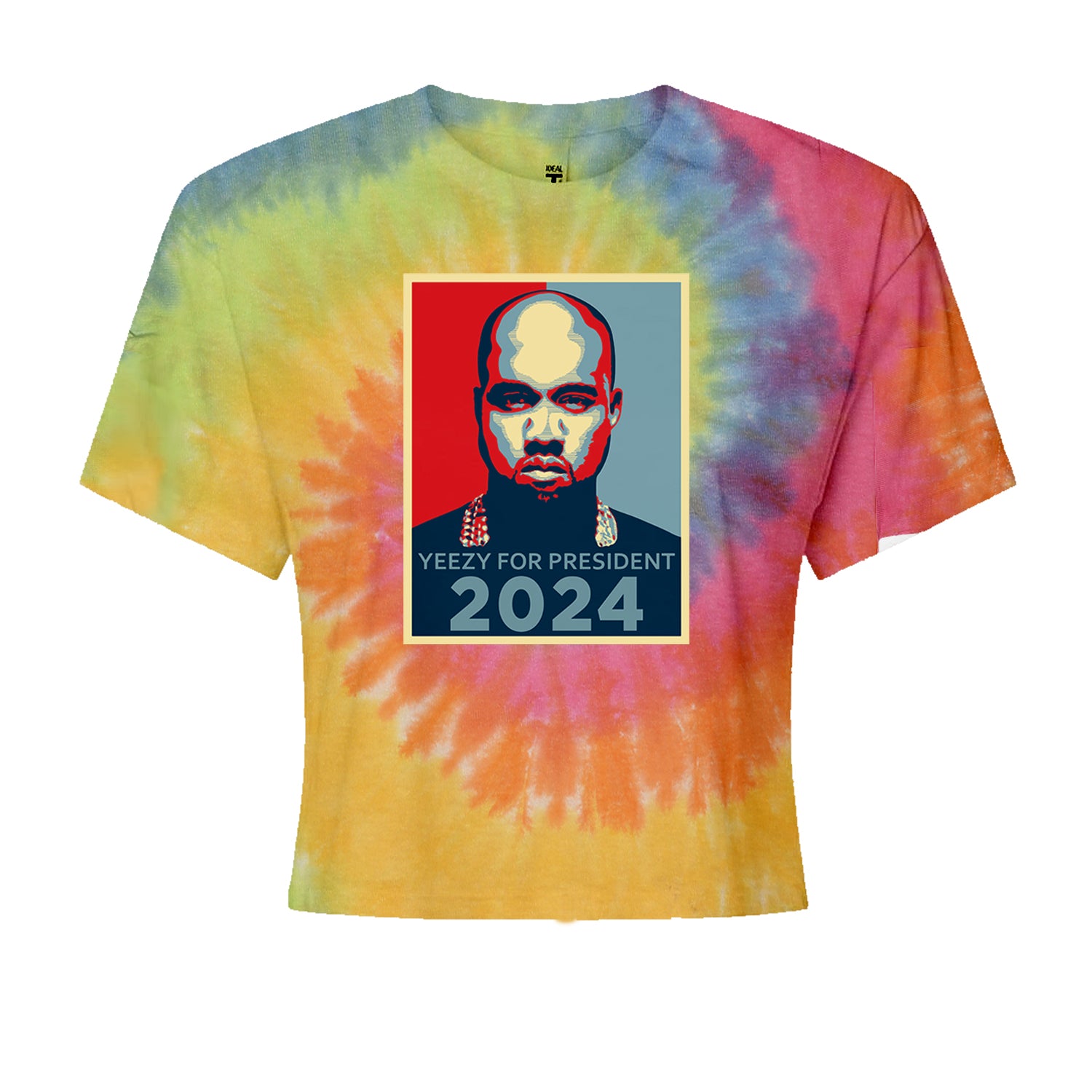 Yeezus For President Vote for Ye Cropped T-Shirt Eternity