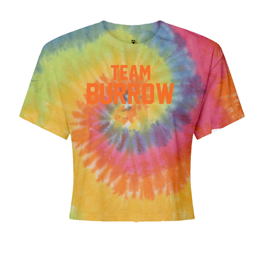 Team Burrow Cincinnati Cropped T-Shirt Eternity