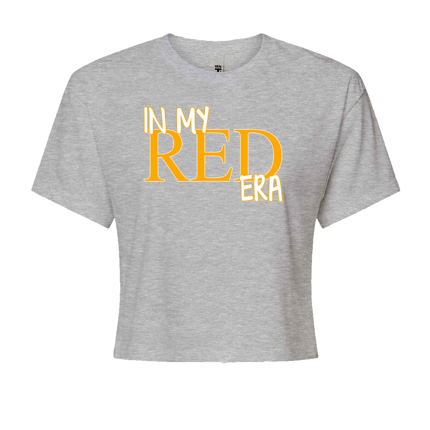 In My Red Era Kansas City Cropped T-Shirt Black