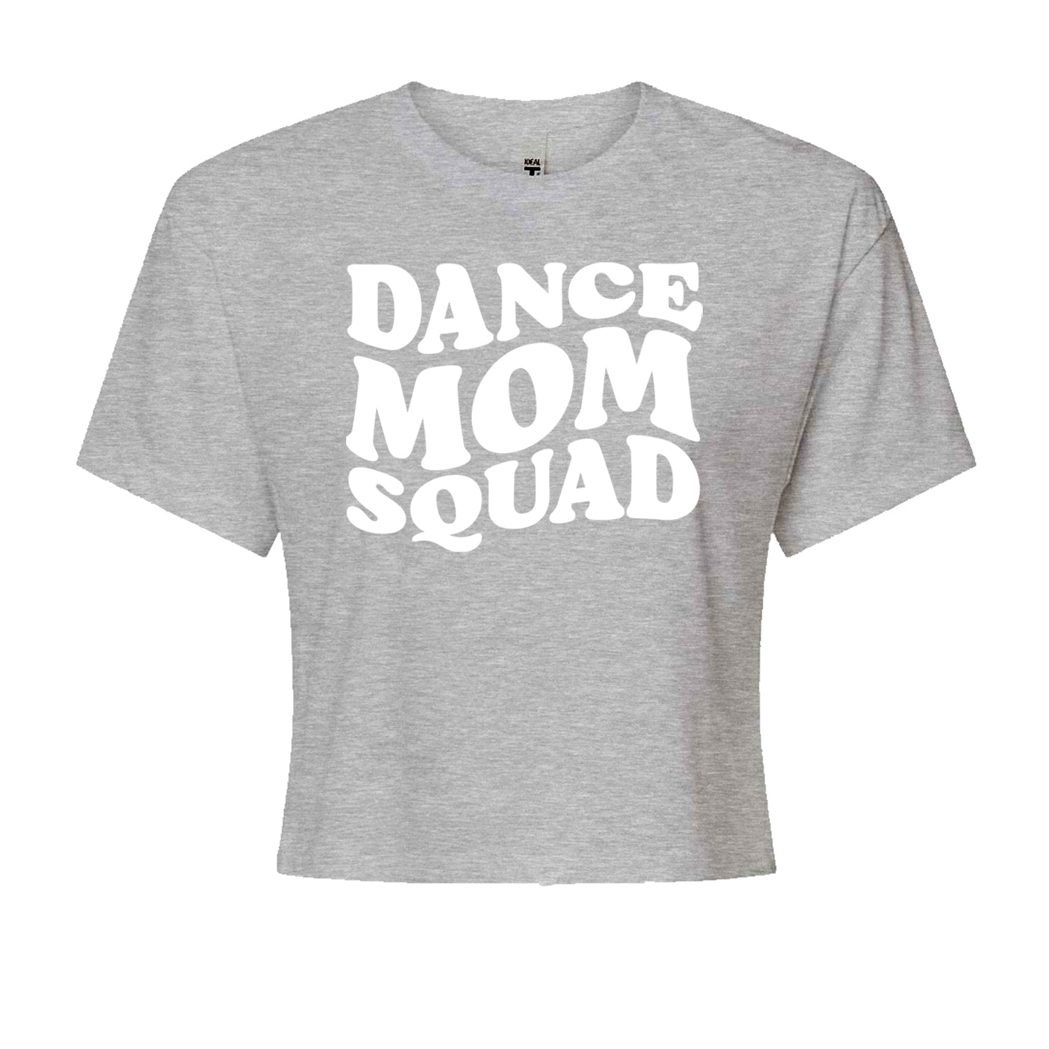 Dance Mom Squad Cropped T-Shirt Black