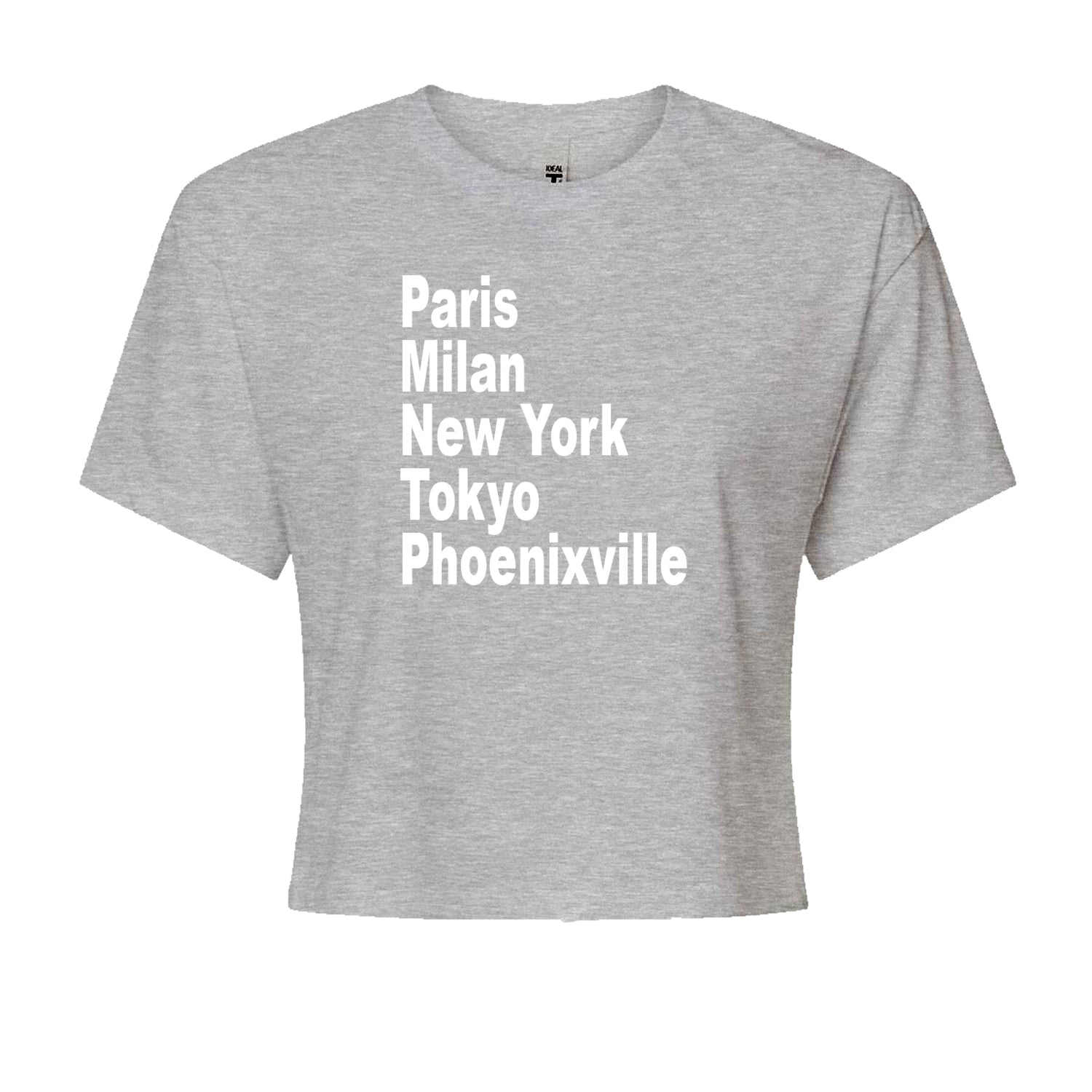 The Great Borough Of Phoenixville Cropped T-Shirt
