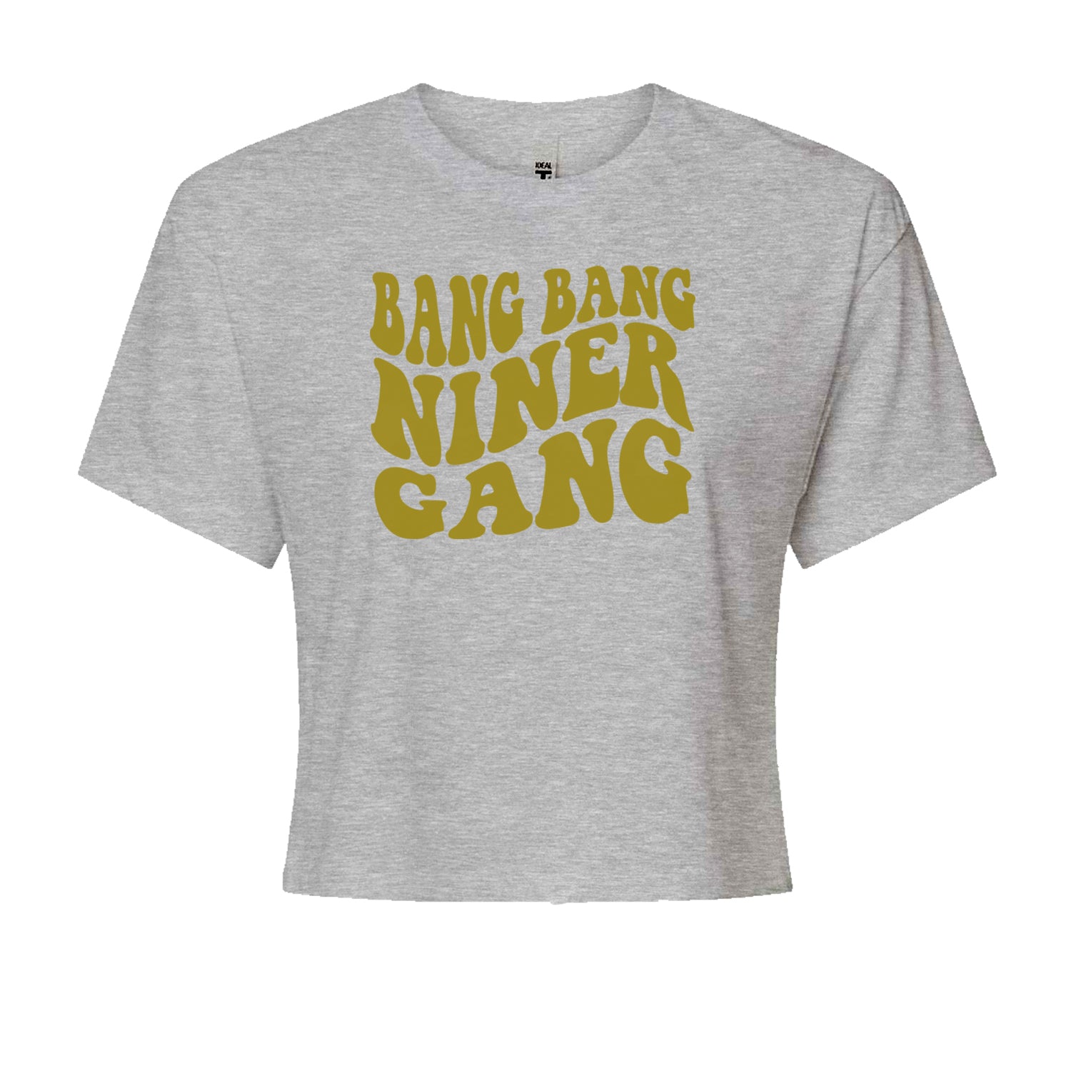 WAVE Bang Bang Nin-r Gang San Francisco Cropped T-Shirt Black