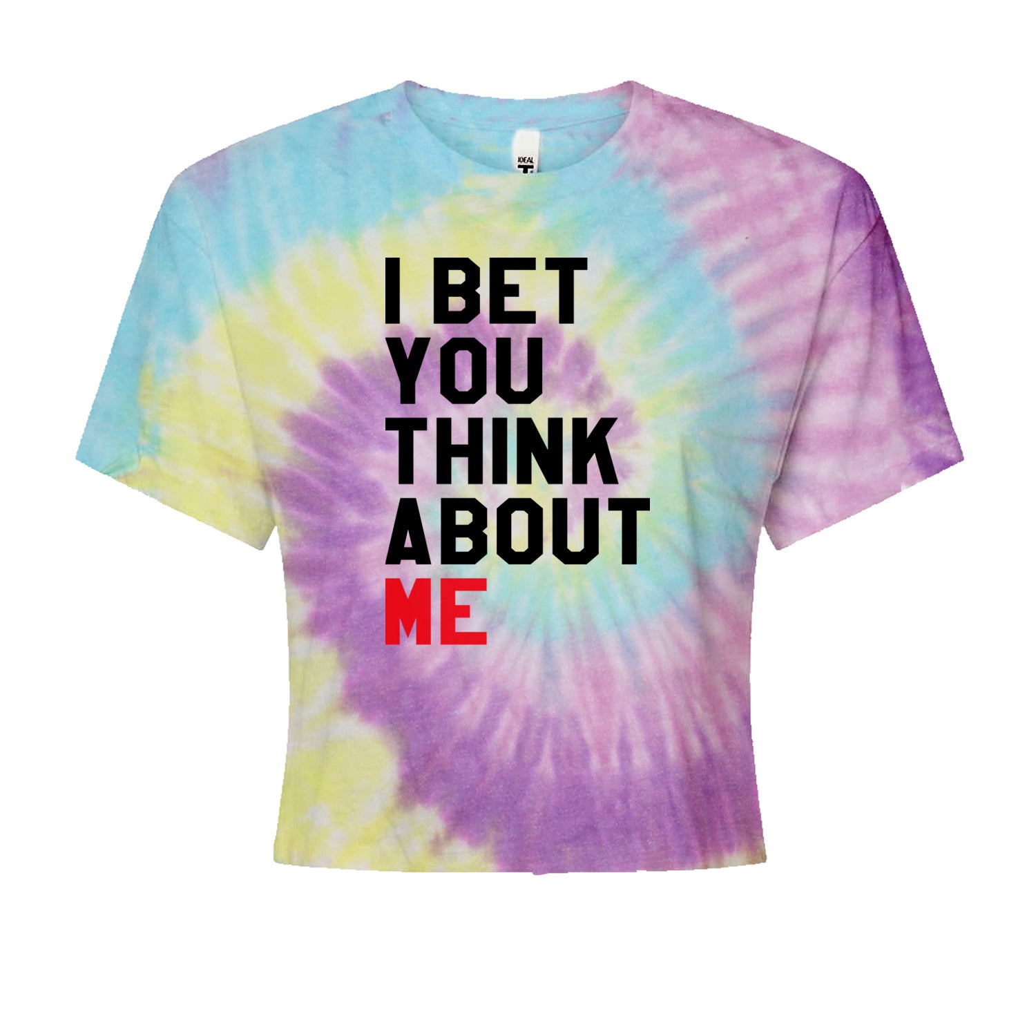 I Bet You Think About Me New TTPD Era Cropped T-Shirt Jelly Bean