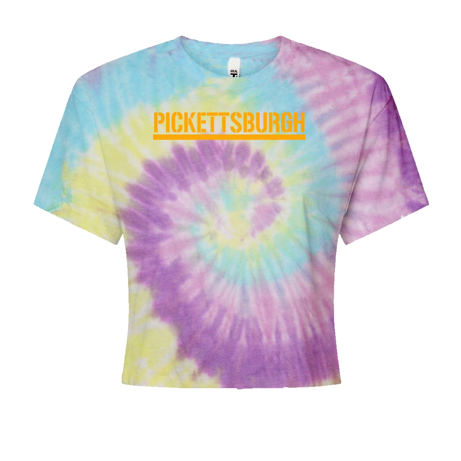 Pickettsburgh Pittsburgh Football Cropped T-Shirt Jelly Bean