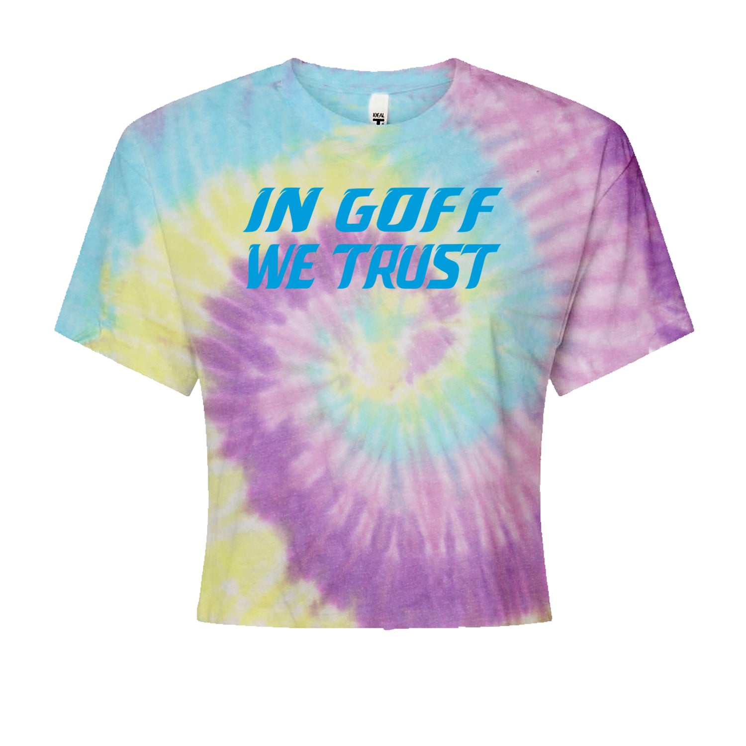 In Goff We Trust DetroitCropped T-Shirt Jelly Bean