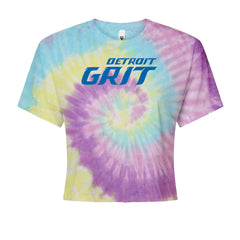 Grit Detroit Football Hard Knocks Cropped T-Shirt Jelly Bean