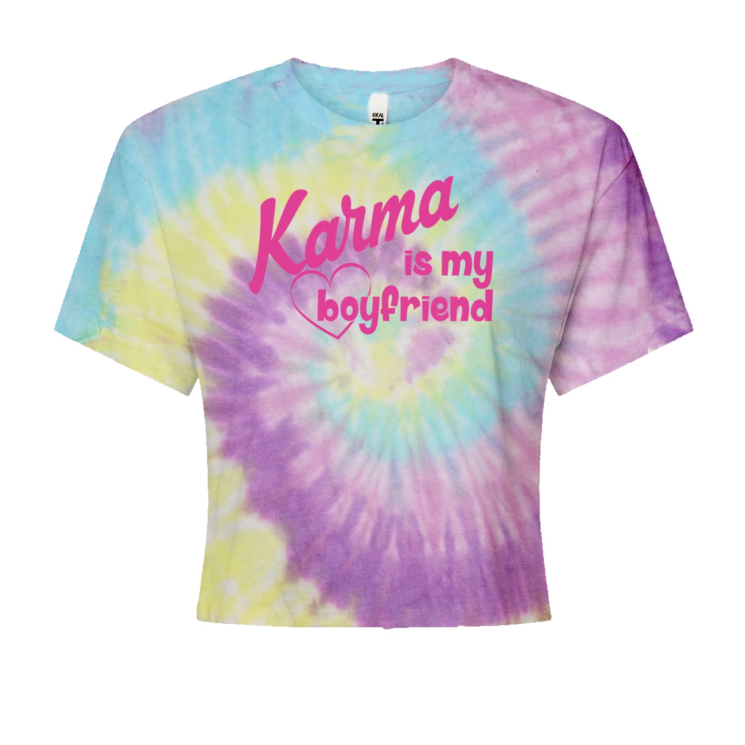 Karma Is My Boyfriend Midnight Eras  Cropped T-Shirt Jelly Bean