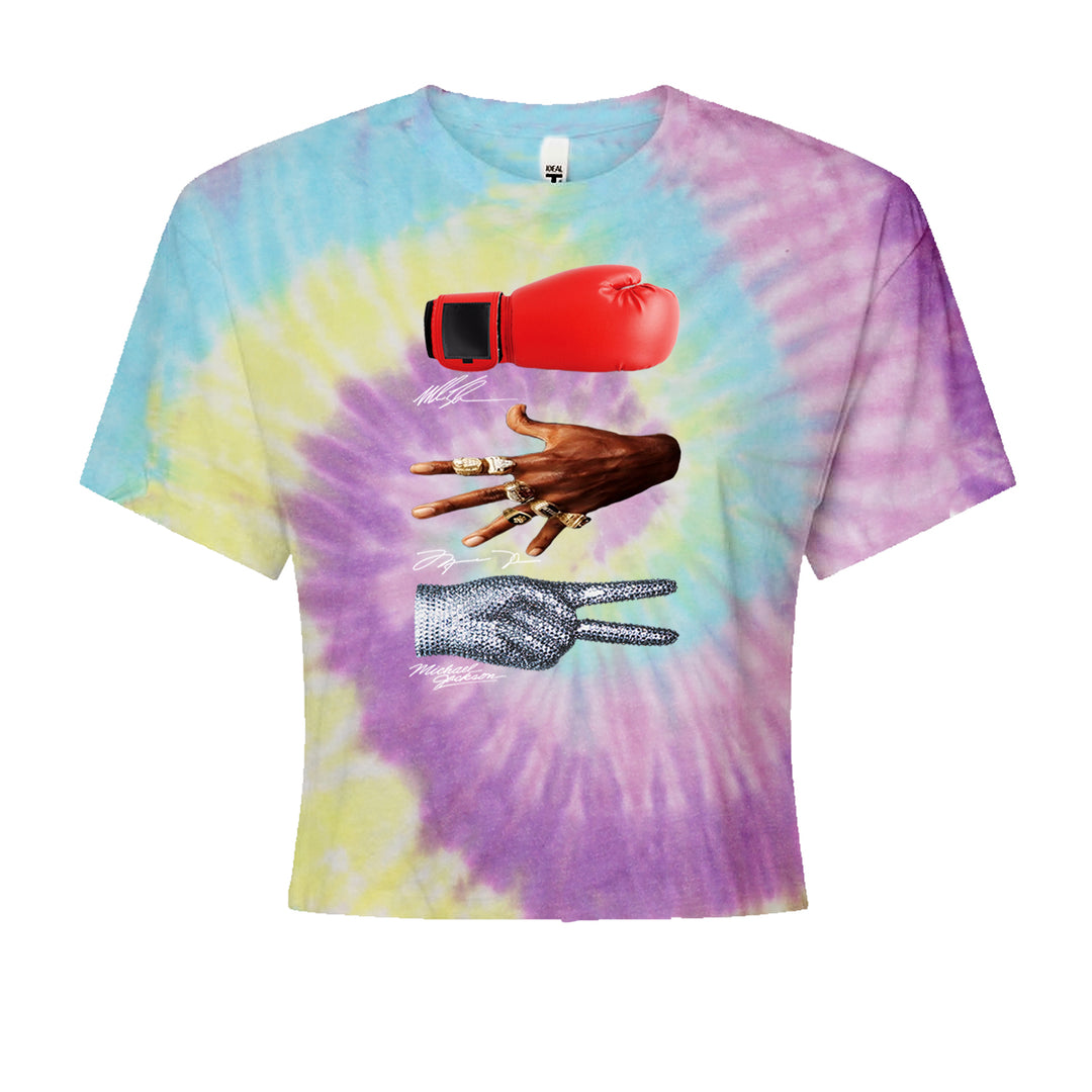Tyson Jordan Jackson Iconic Michaels Cropped T-Shirt Jelly Bean
