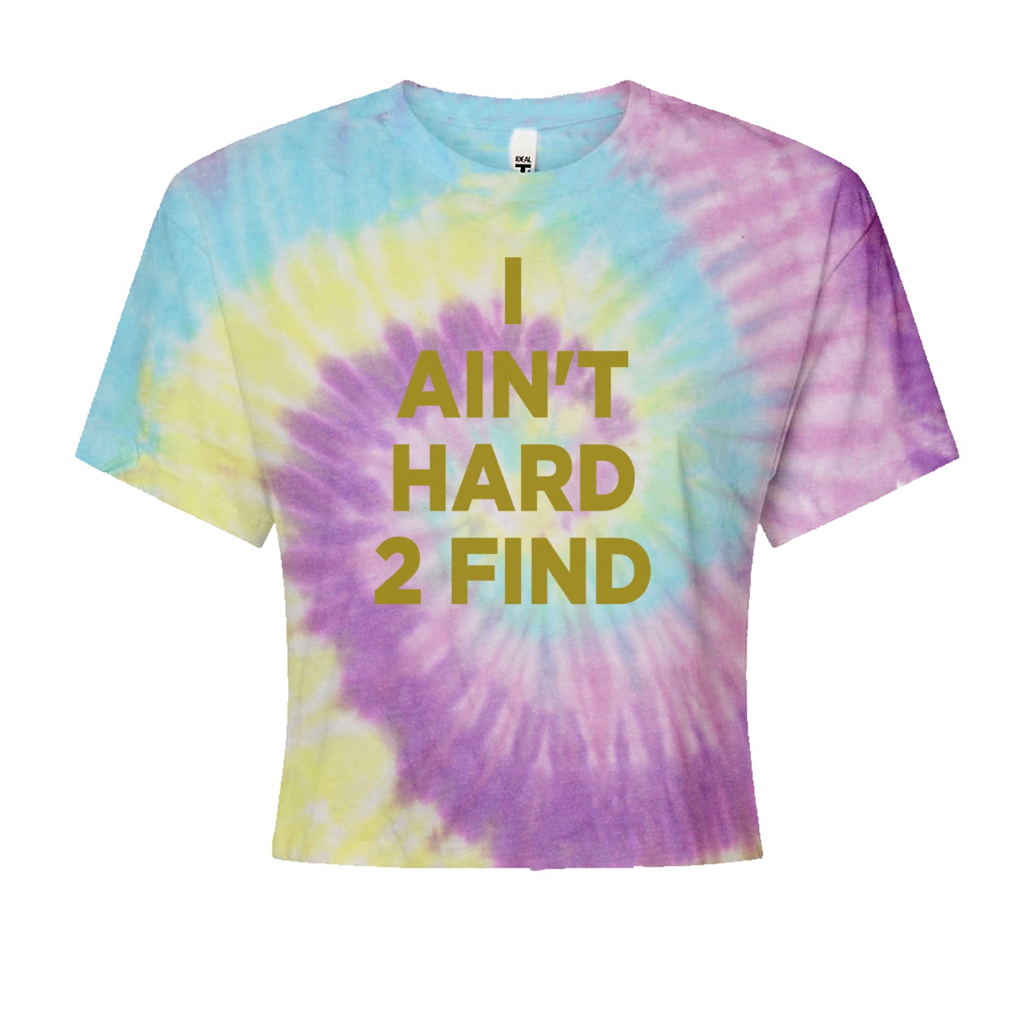 I Ain't Hard To Find Coach Prime Cropped T-Shirt Jelly Bean