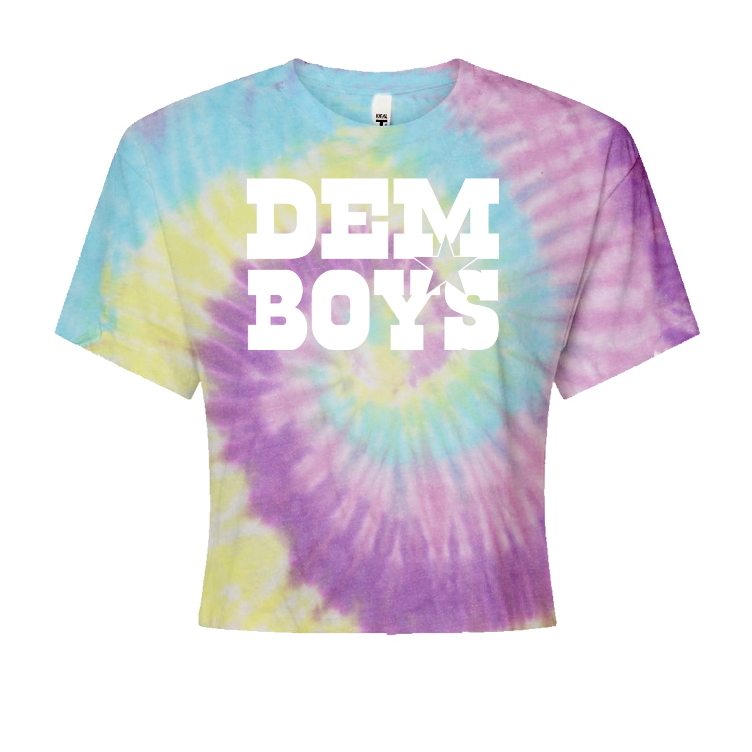 Dem Boys Dallas Football Cropped T-Shirt Jelly Bean