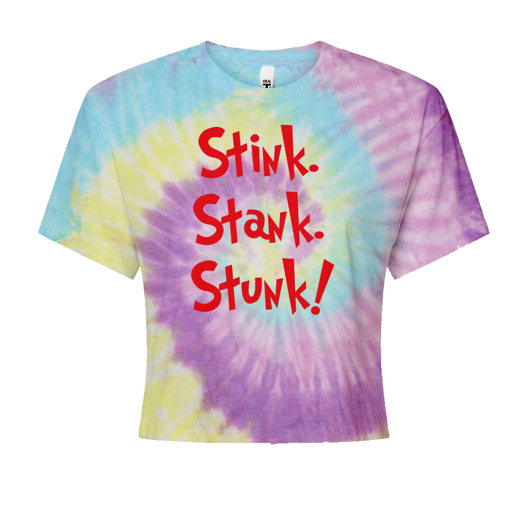 Stink Stank Stunk Gr-nchCropped T-Shirt Jelly Bean