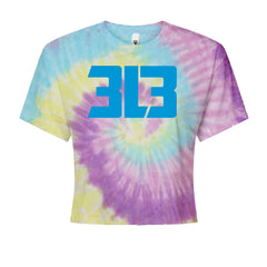 3L3 From The 313 Detroit Football Cropped T-Shirt Jelly Bean