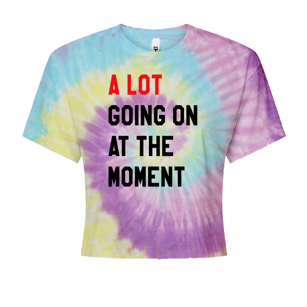 A Lot Going On At The Moment New TTPD Poet Department Cropped T-Shirt Jelly Bean