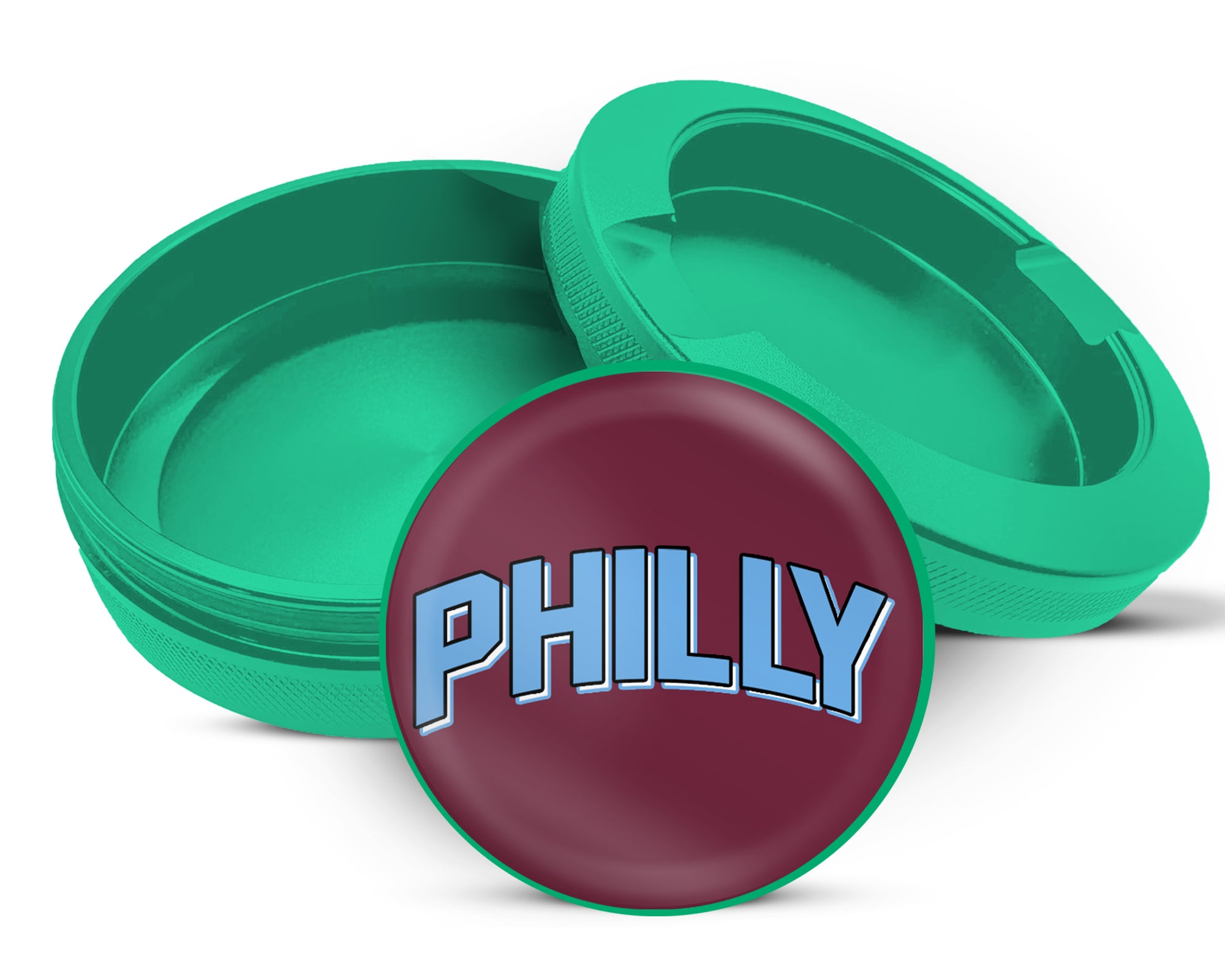 Green PHILLY Philadelphia Zyn Storage Case