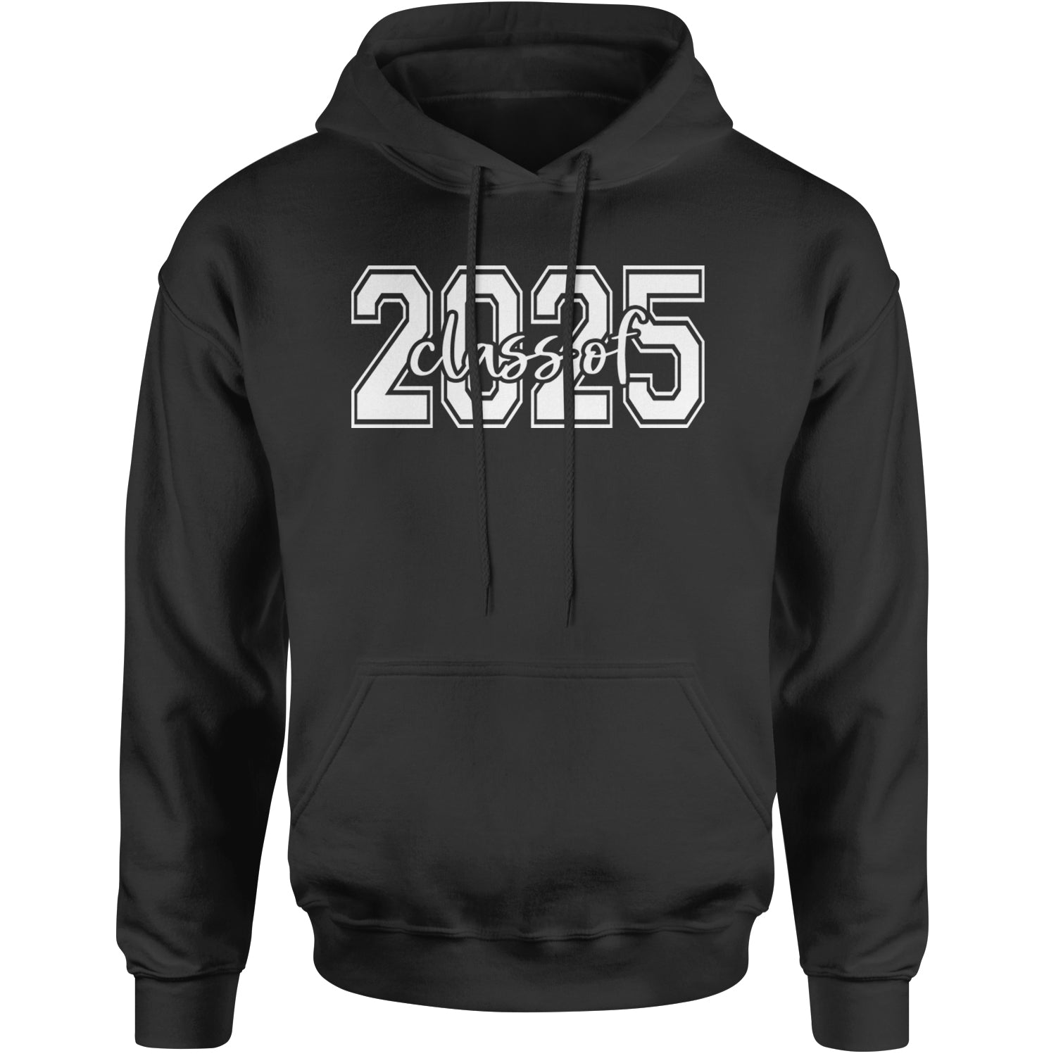 Class Of 2025 Graduation Adult Hoodie Sweatshirt Kelly Green