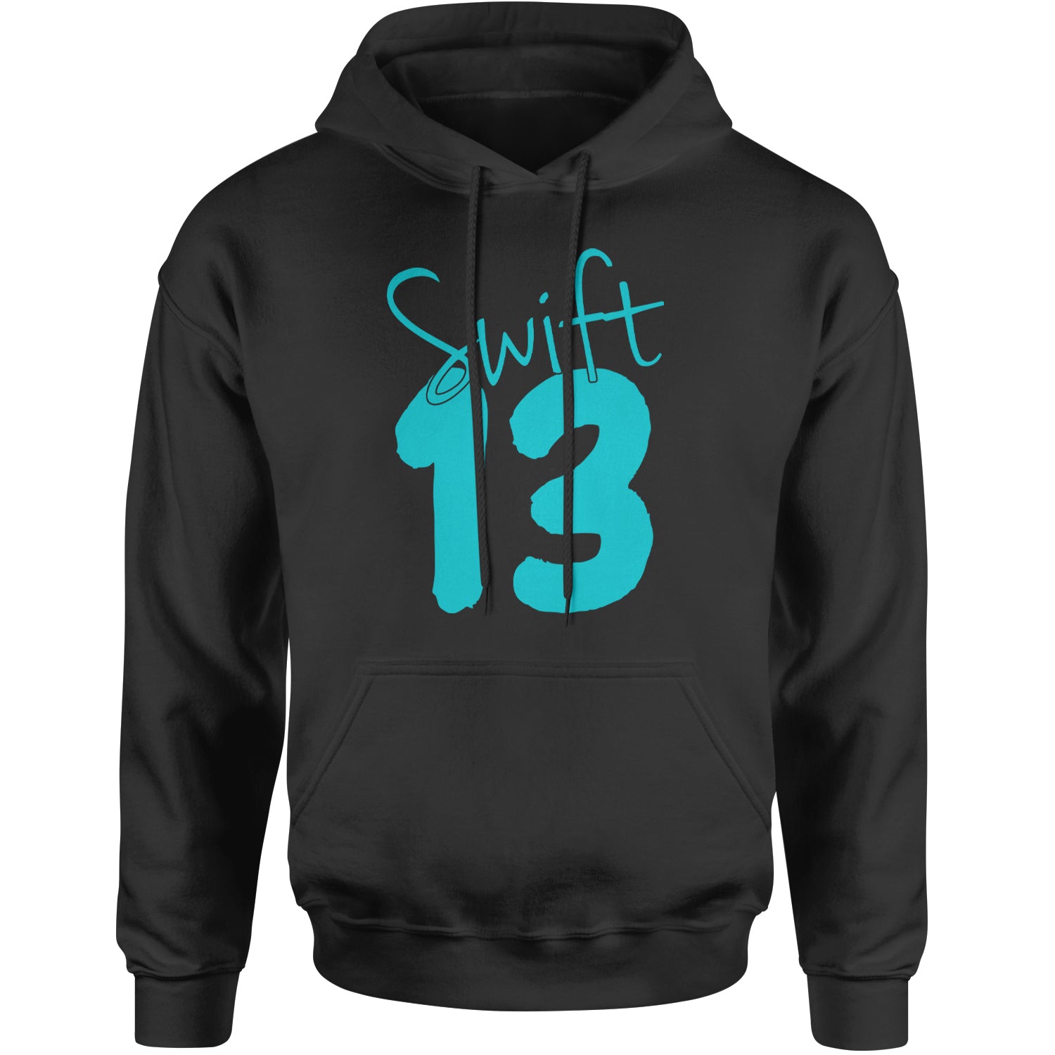 13 Swift 13 Lucky Number Era TTPD Adult Hoodie Sweatshirt Black