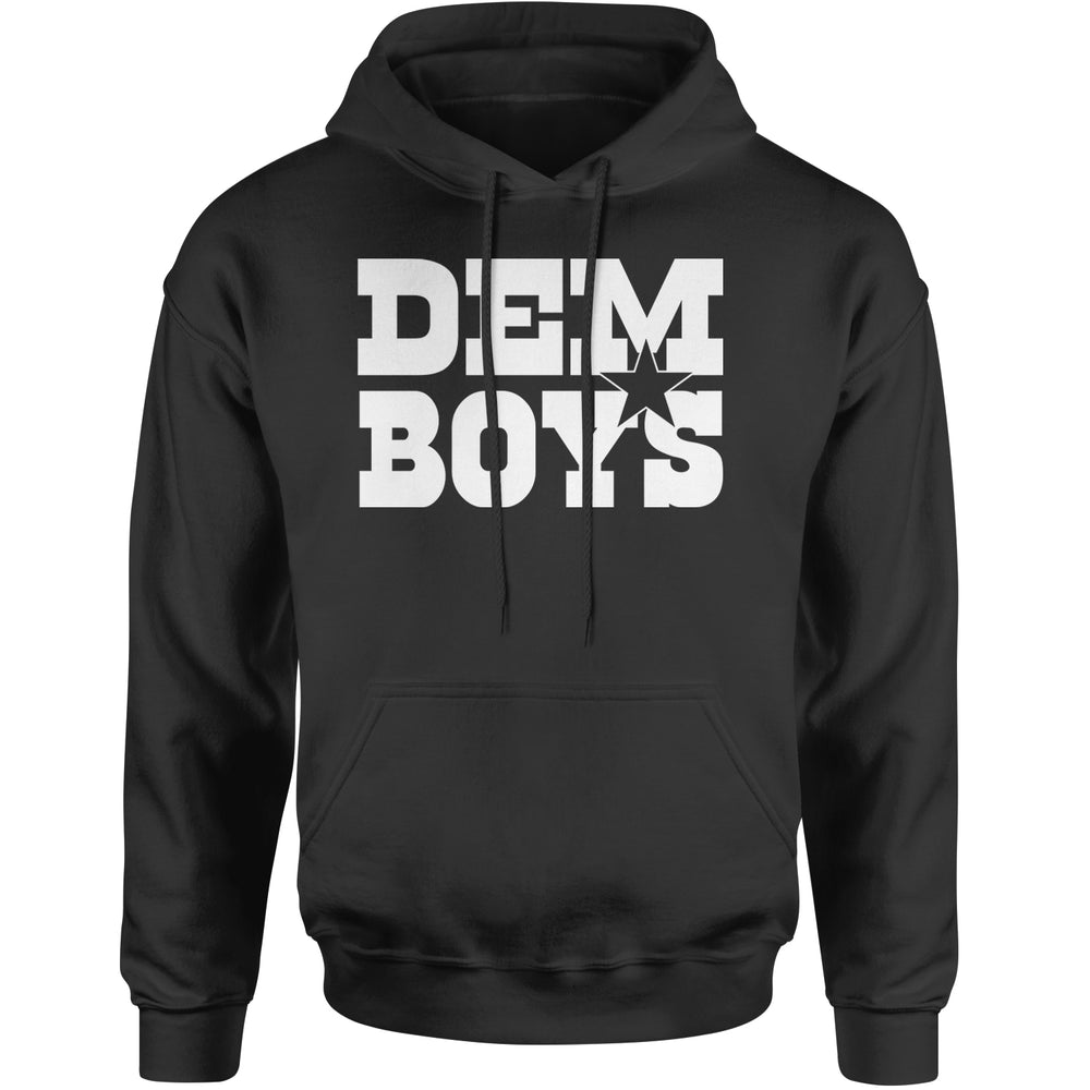 Dem Boys Dallas Football Adult Hoodie Sweatshirt Black
