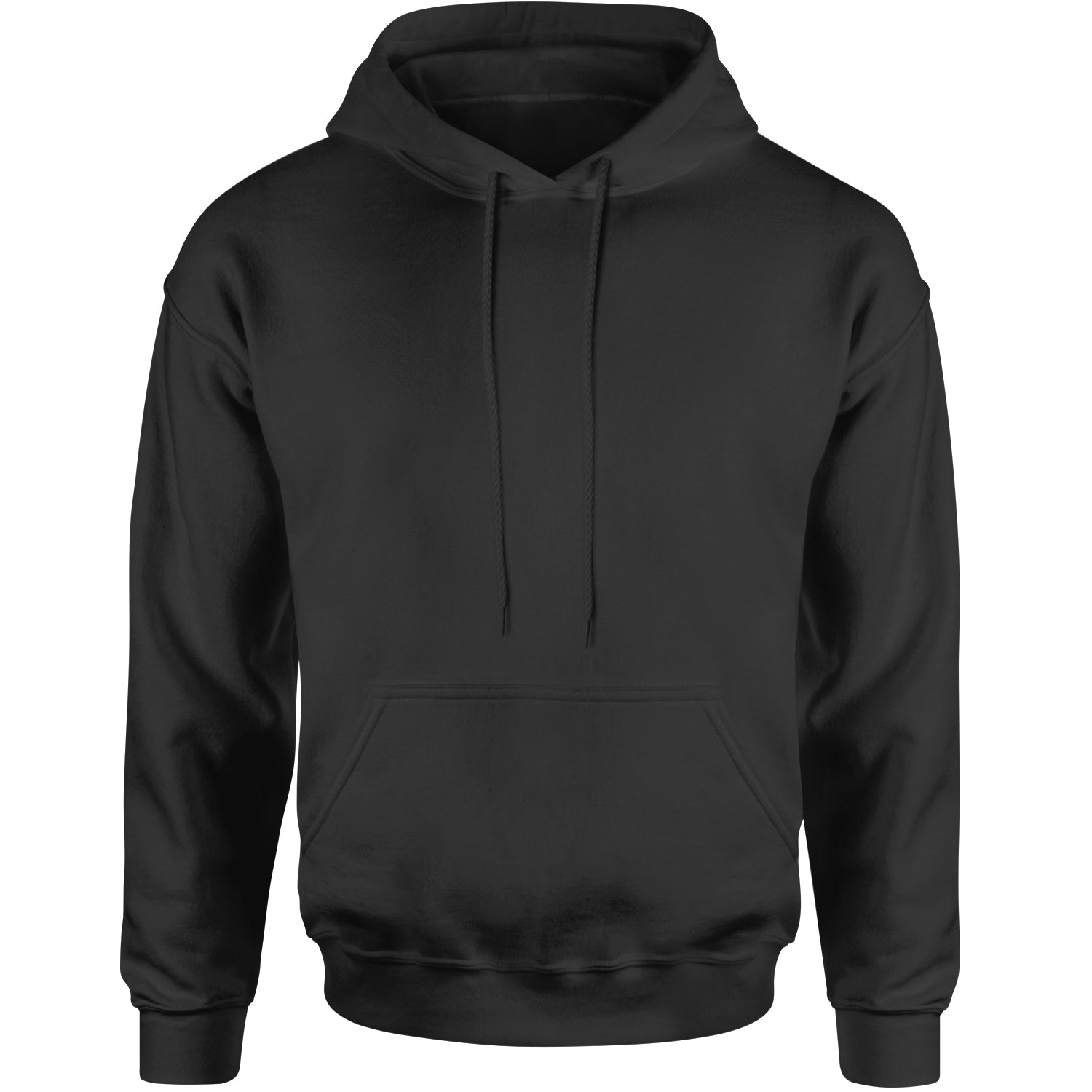 Basics - Pure & Simple Blank Apparel Adult Hoodie Sweatshirt Black