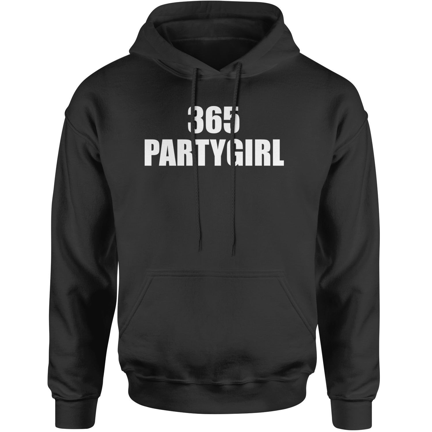 365 Party Girl Brat Girl Summer Adult Hoodie Sweatshirt Black