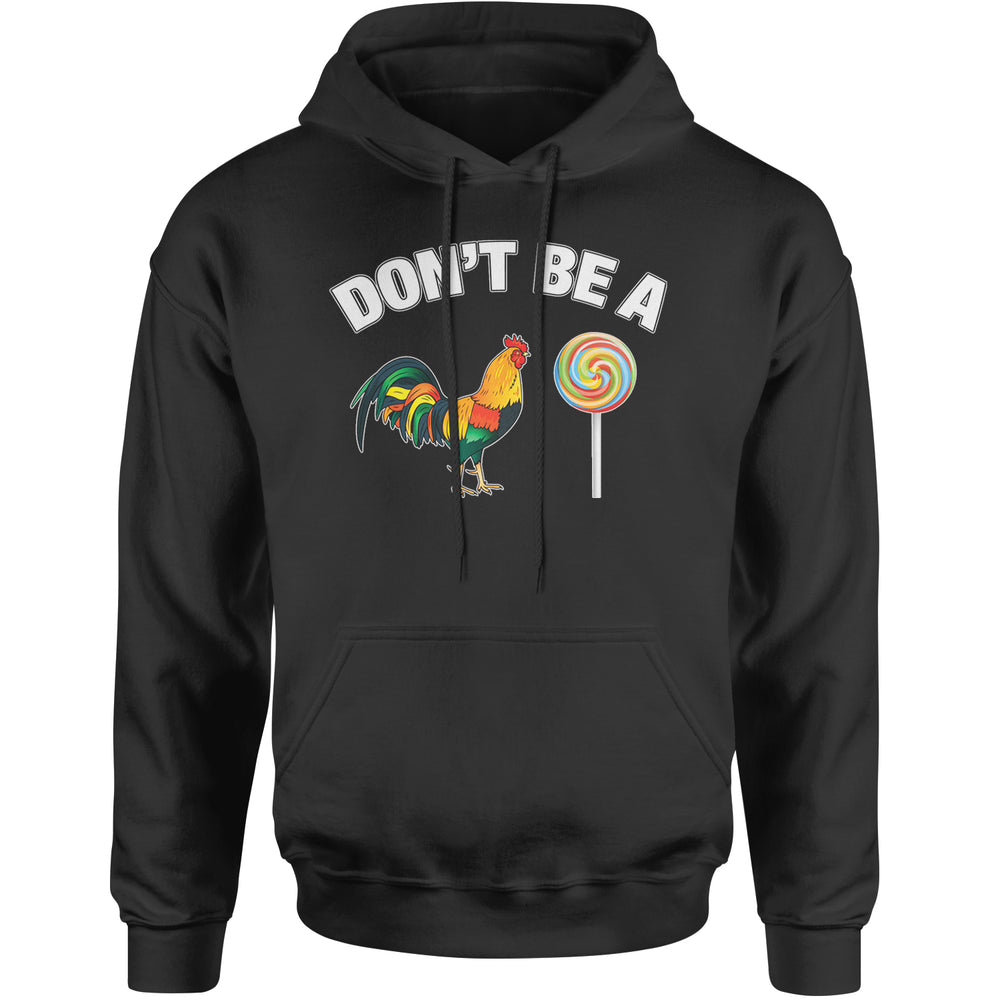 Don't Be A C-ck Sucker Funny Sarcastic Adult Hoodie Sweatshirt Black