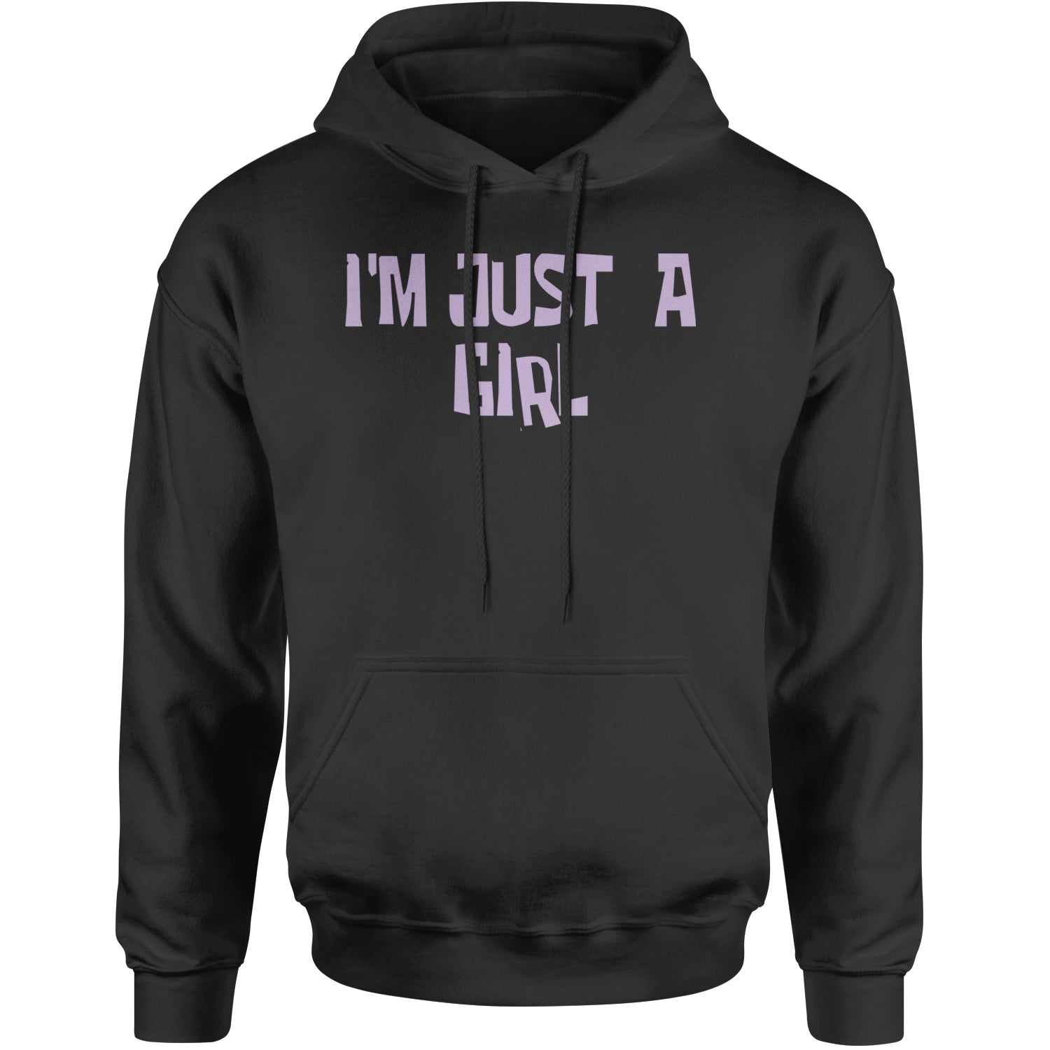 I'm Just A Girl Guts Music Adult Hoodie Sweatshirt White