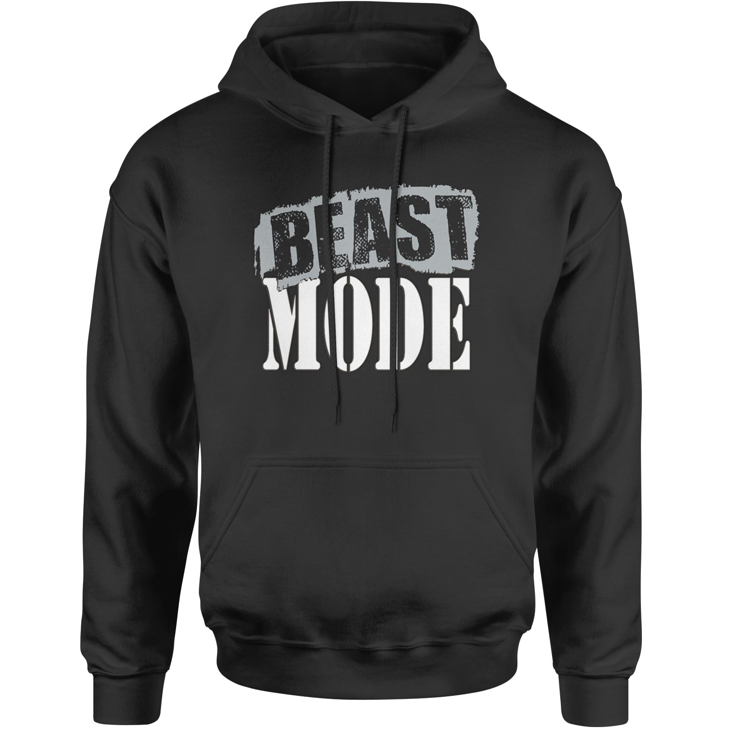 Beast Mode Training Gym Workout Adult Hoodie Sweatshirt Black