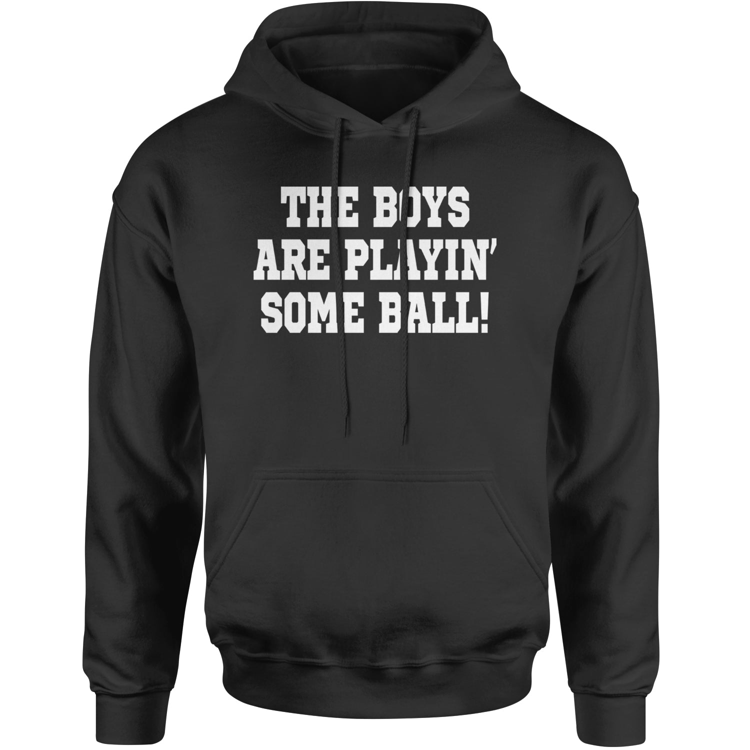 The Boys Are Playing Some Baseball Adult Hoodie Sweatshirt Blue Ocean