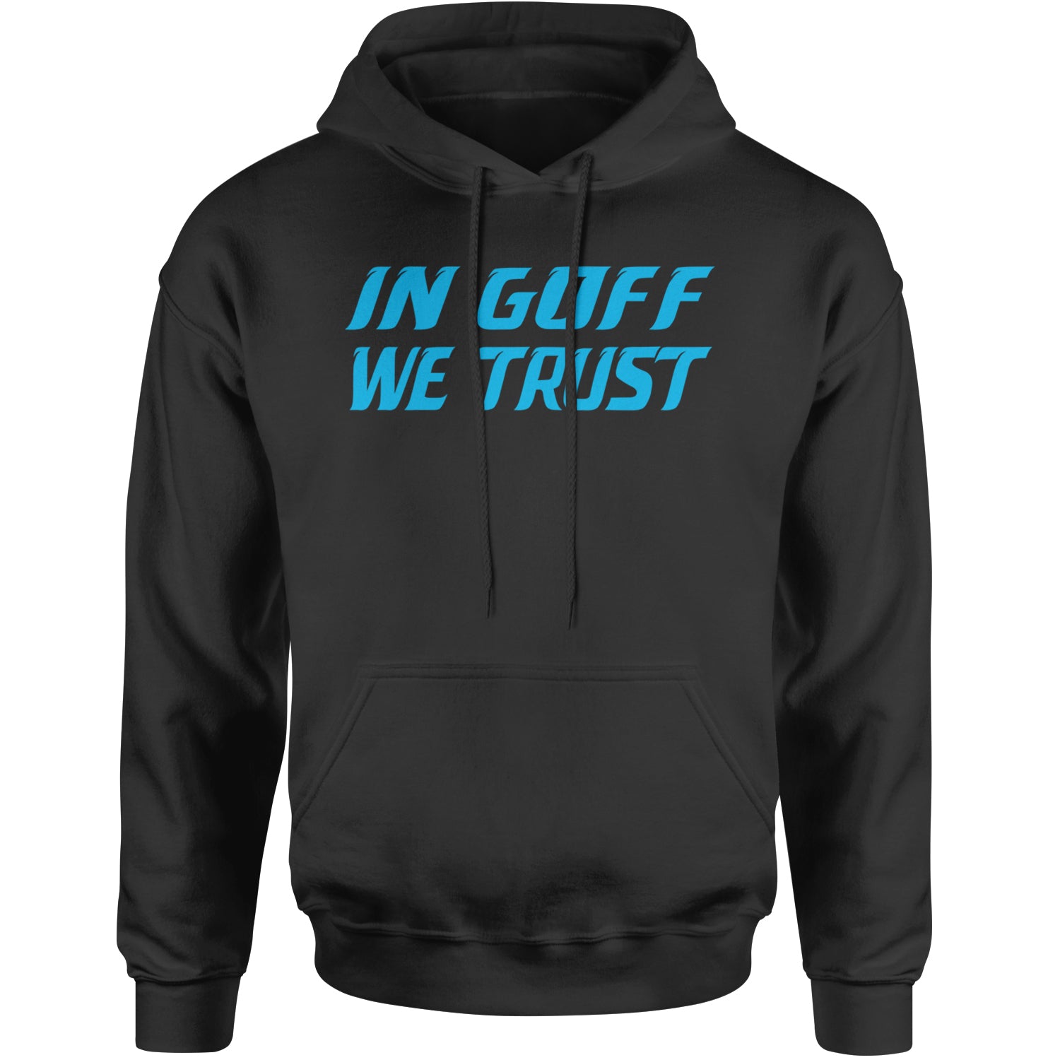 In Goff We Trust Detroit Adult Hoodie Sweatshirt Black