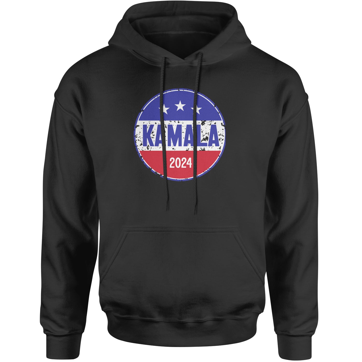 Kamala Badge 2024 - Kamala Harris For President 2024 Adult Hoodie Sweatshirt Jellybean