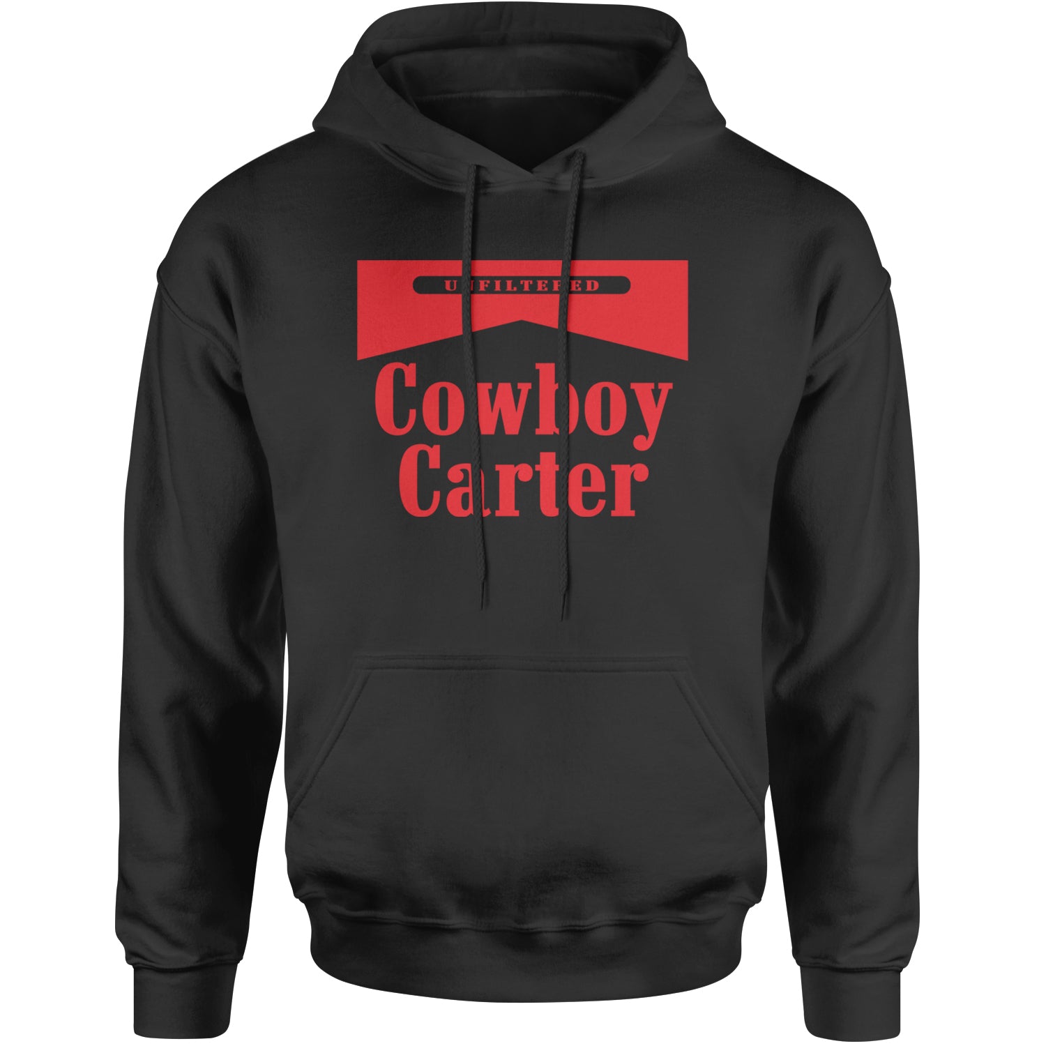 Cowboy Karter Country Act Two Adult Hoodie Sweatshirt White