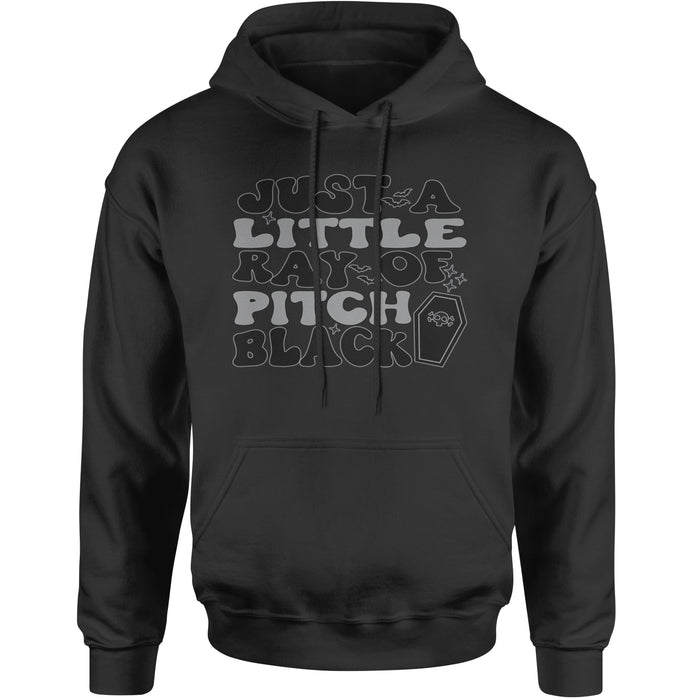 Just A Little Ray of Pitch Black Adult Hoodie Sweatshirt
