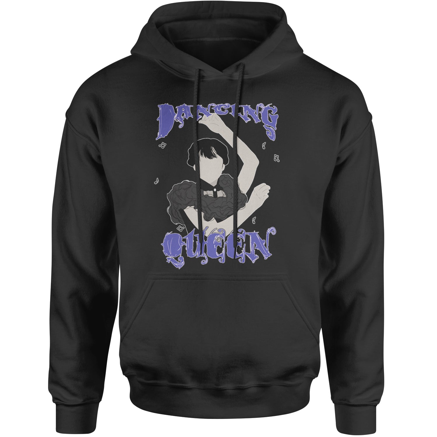 Wednesday Dancing Queen Adult Hoodie Sweatshirt Black