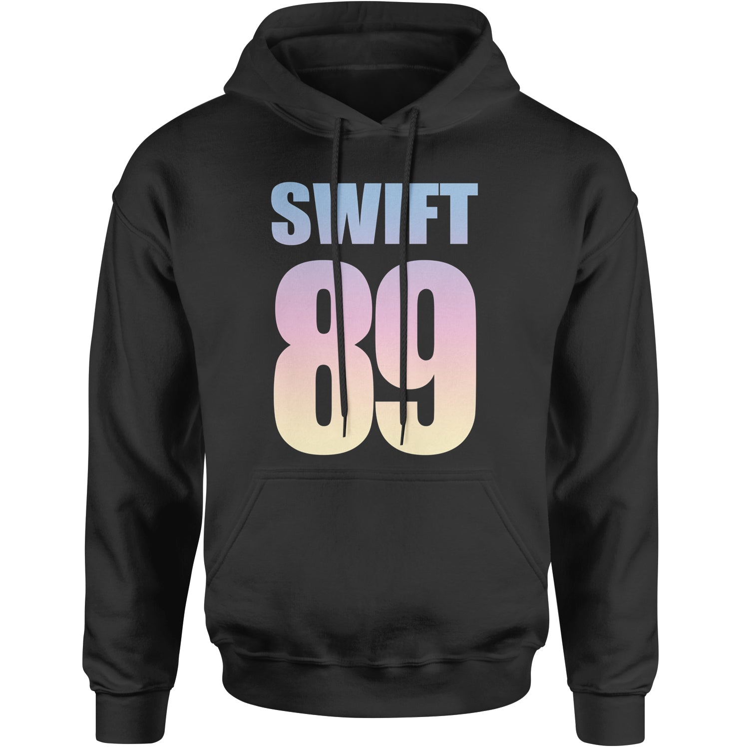 Lover Era Swift 89 Birth Year Music Fan TTPD Adult Hoodie Sweatshirt Black