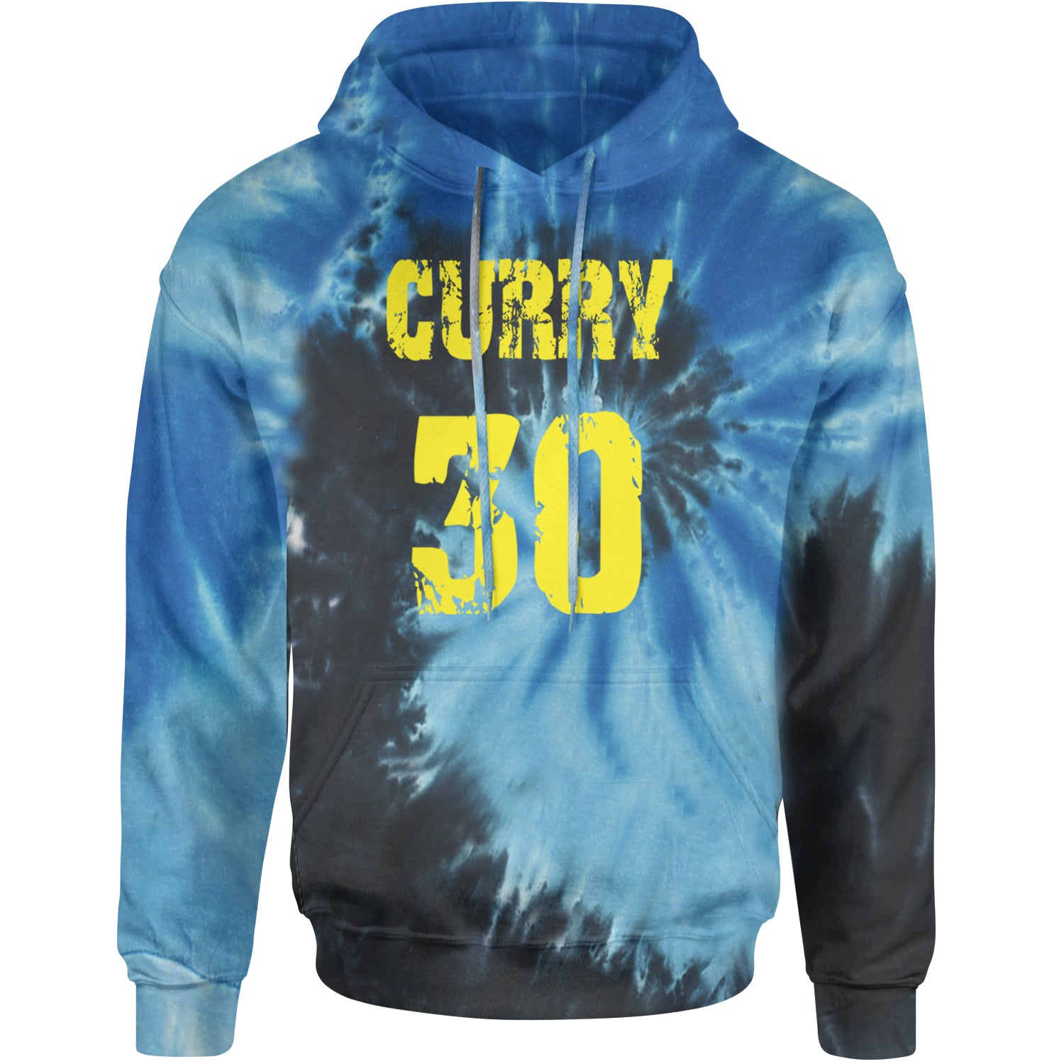 Curry #30 Adult Hoodie Sweatshirt Blue Ocean