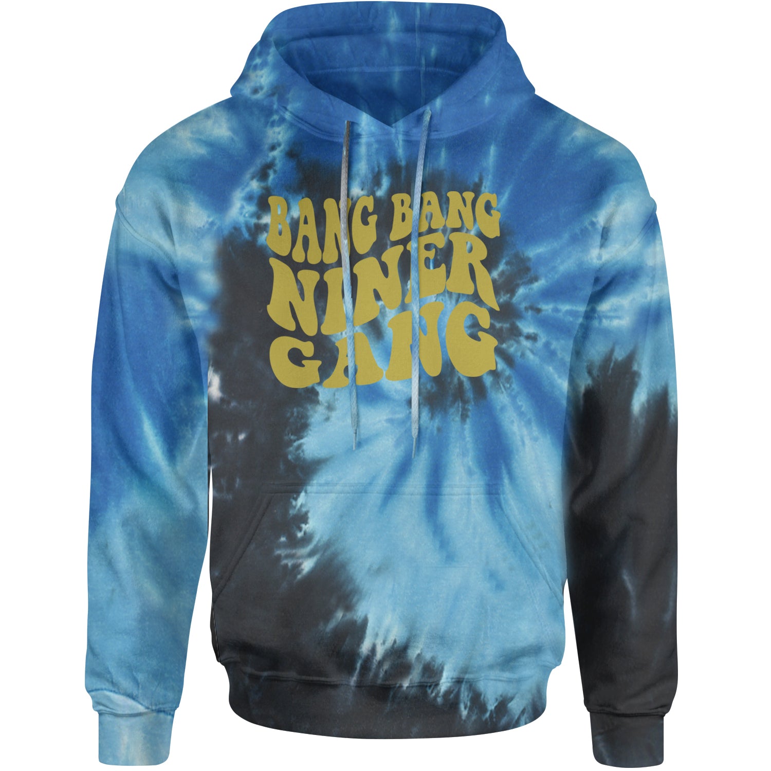 WAVE Bang Bang Nin-r Gang San Francisco Adult Hoodie Sweatshirt Blue Ocean