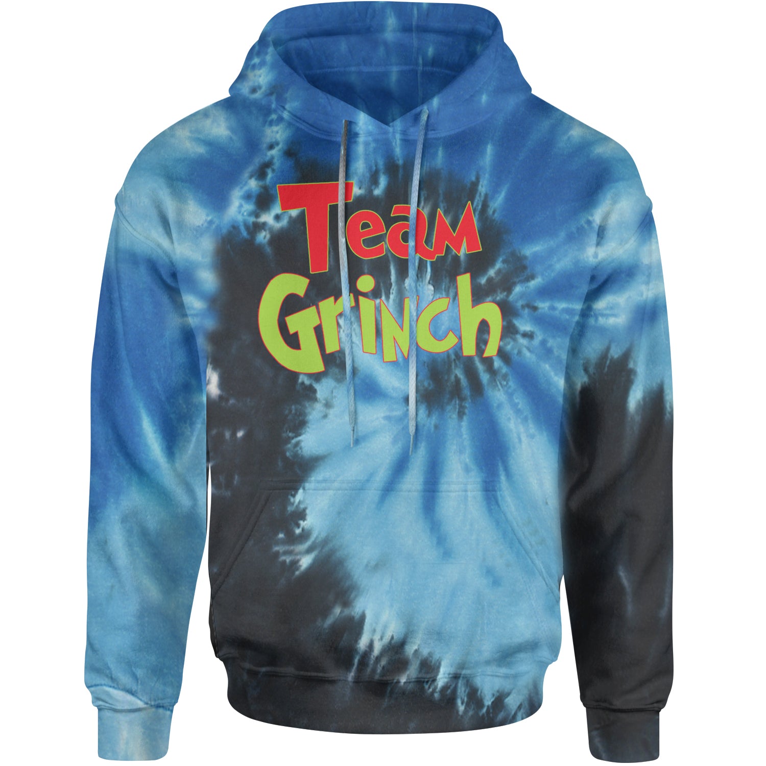 Team Gr-nch Jolly Grinchmas Merry Christmas Adult Hoodie Sweatshirt Blue Ocean