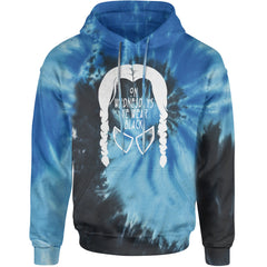 On Wednesdays, We Wear Black Adult Hoodie Sweatshirt Blue Ocean