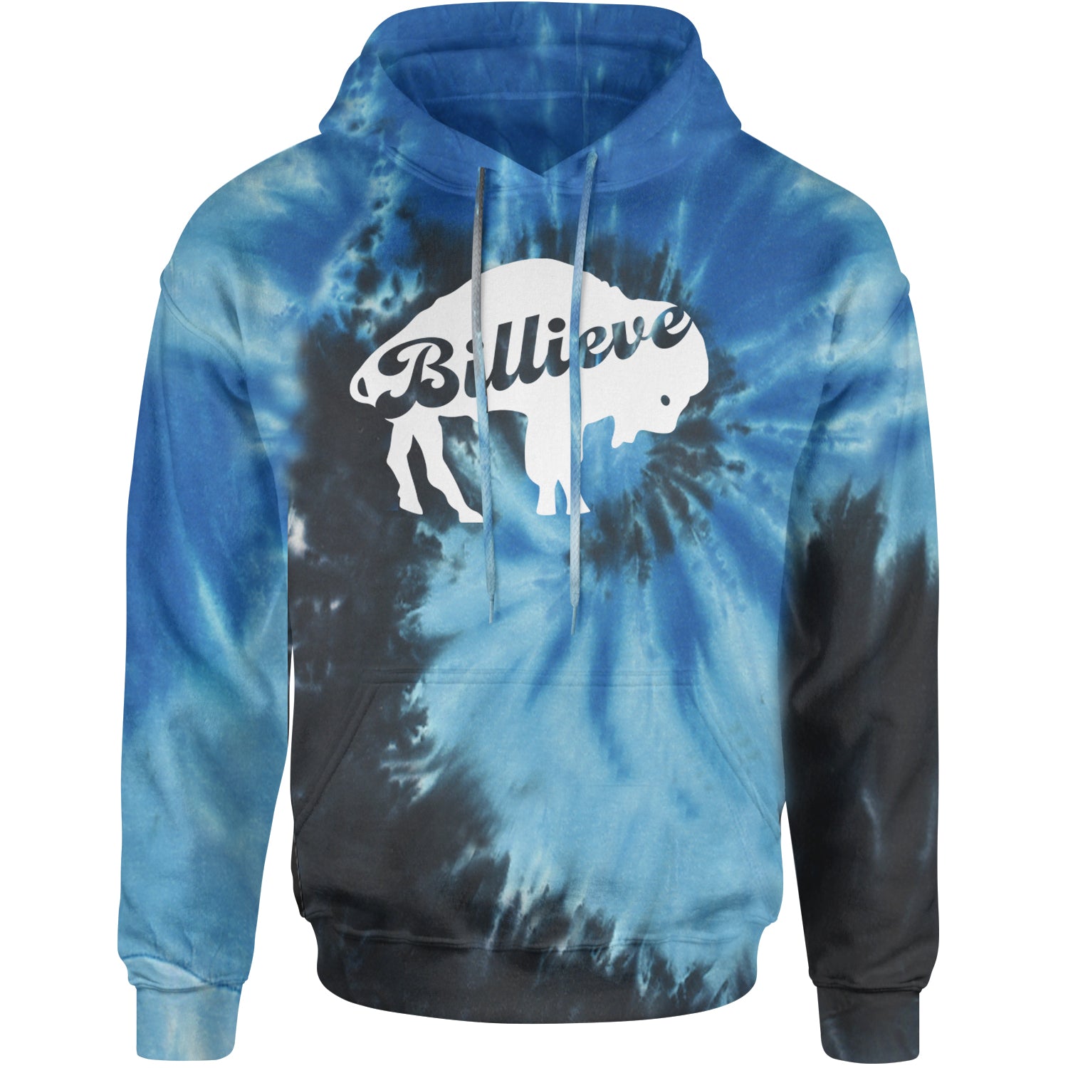 Billieve Bills Mafia Adult Hoodie Sweatshirt Blue Ocean