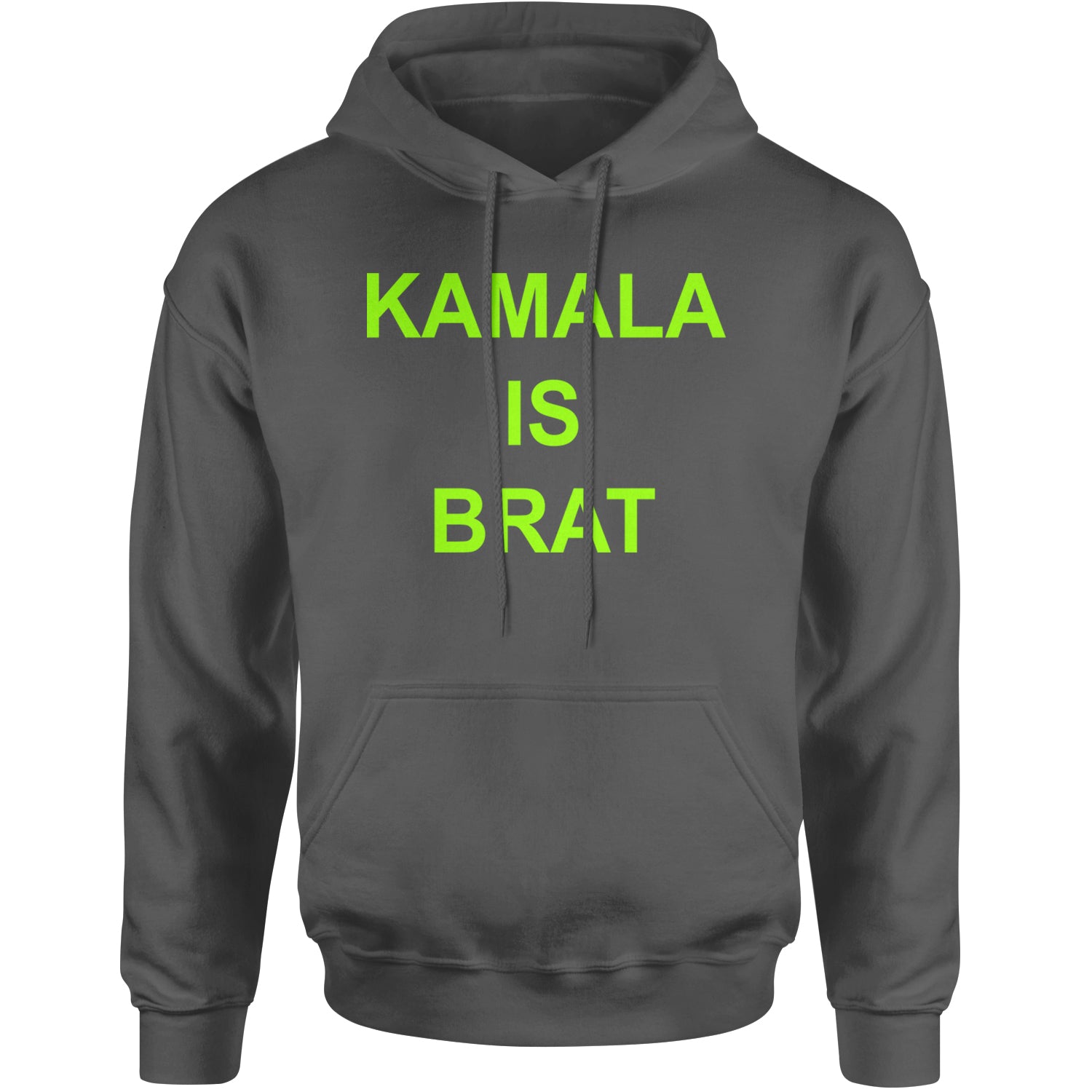 Kamala Is Brat - President Harris 2024 Adult Hoodie Sweatshirt Black