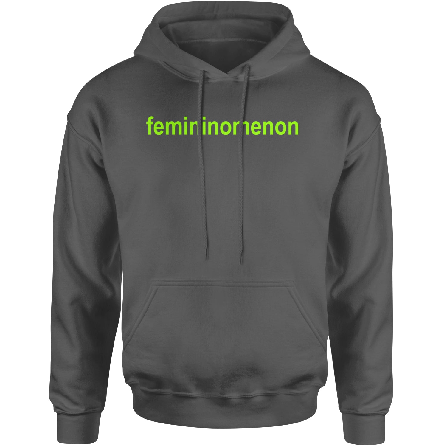 Femininomenon Female Empowerment Adult Hoodie Sweatshirt Black