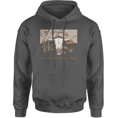 Last Night We Let The Liquor Talk Country Music Western Adult Hoodie Sweatshirt Charcoal Grey
