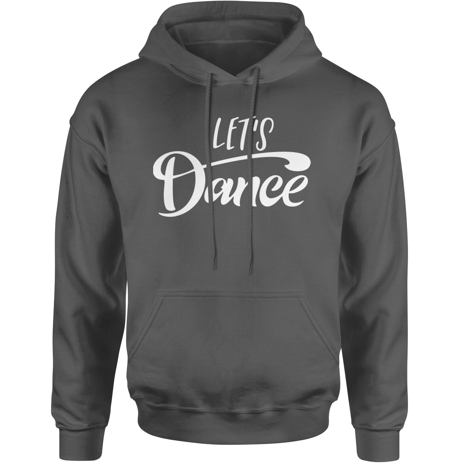 Let's Dance Adult Hoodie Sweatshirt Black