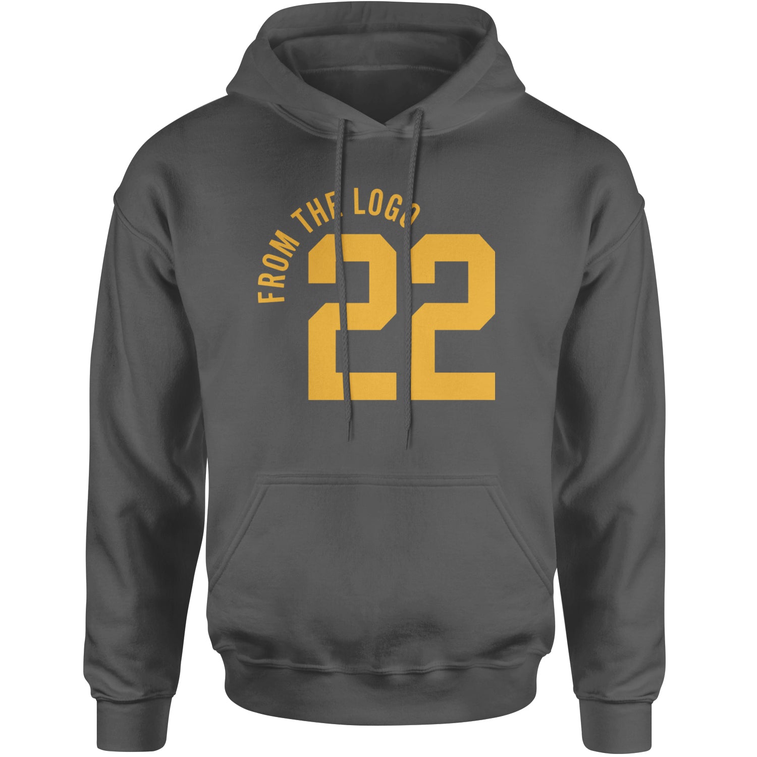 From The Logo #22 Basketball Adult Hoodie Sweatshirt Black