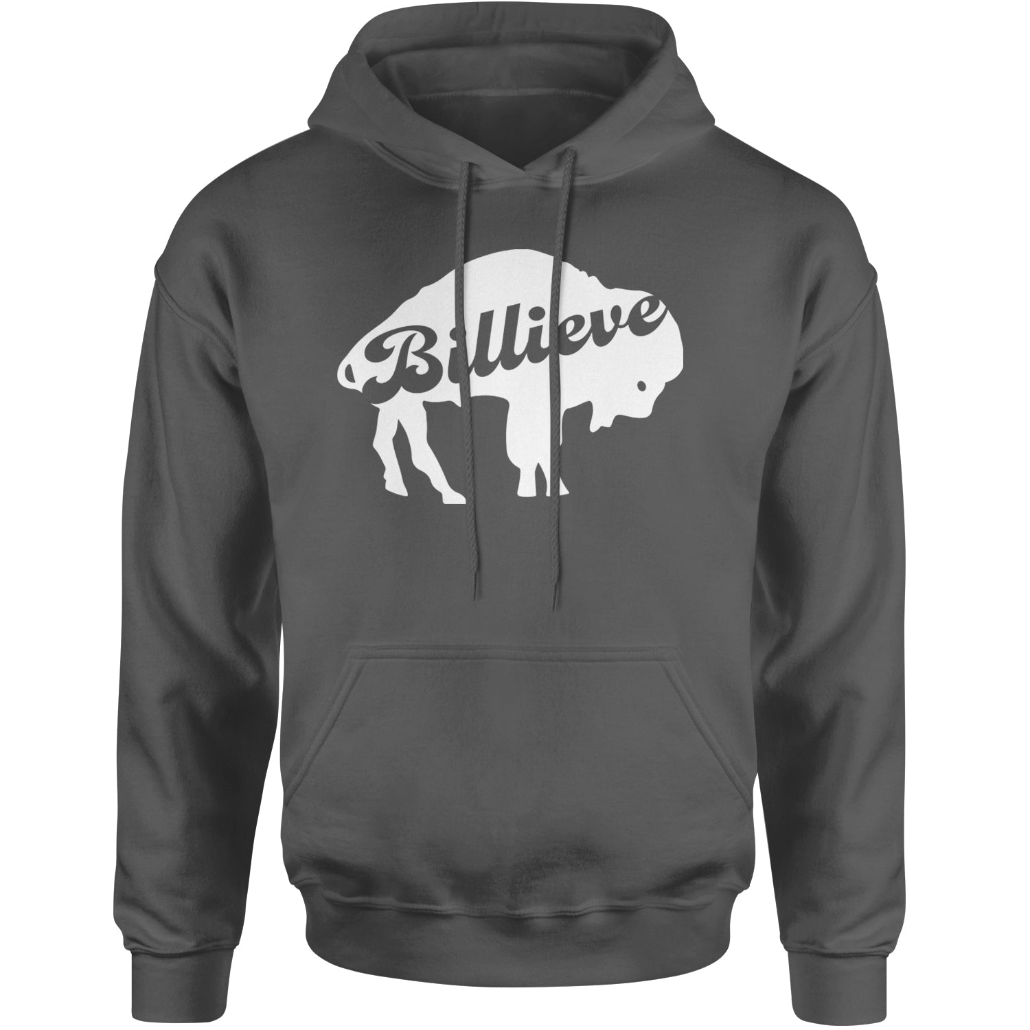 Billieve Bills Mafia Adult Hoodie Sweatshirt Charcoal Grey