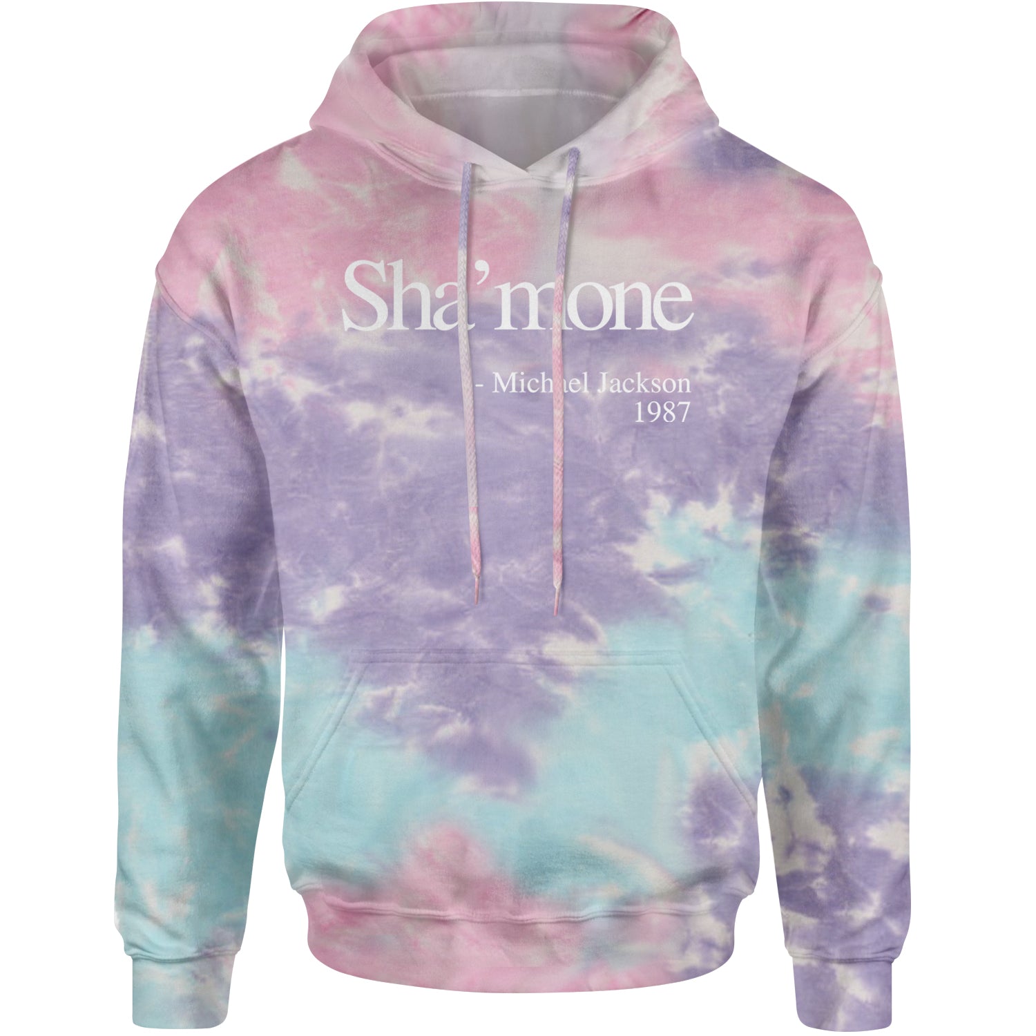 Sha'mone Quote King Of Pop Adult Hoodie Sweatshirt Cotton Candy