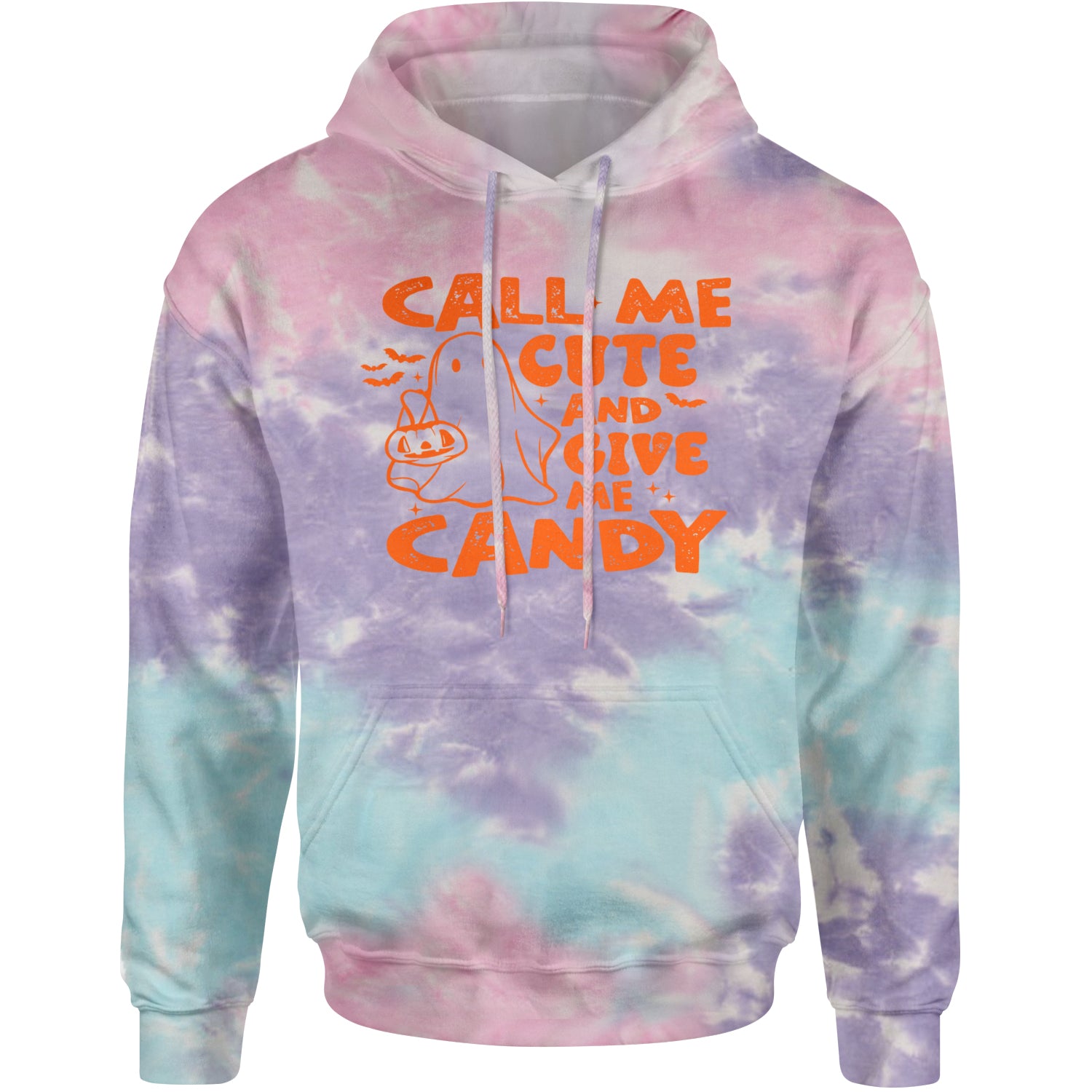 Call Me Cute And Give Me Candy Adult Hoodie Sweatshirt Cotton Candy